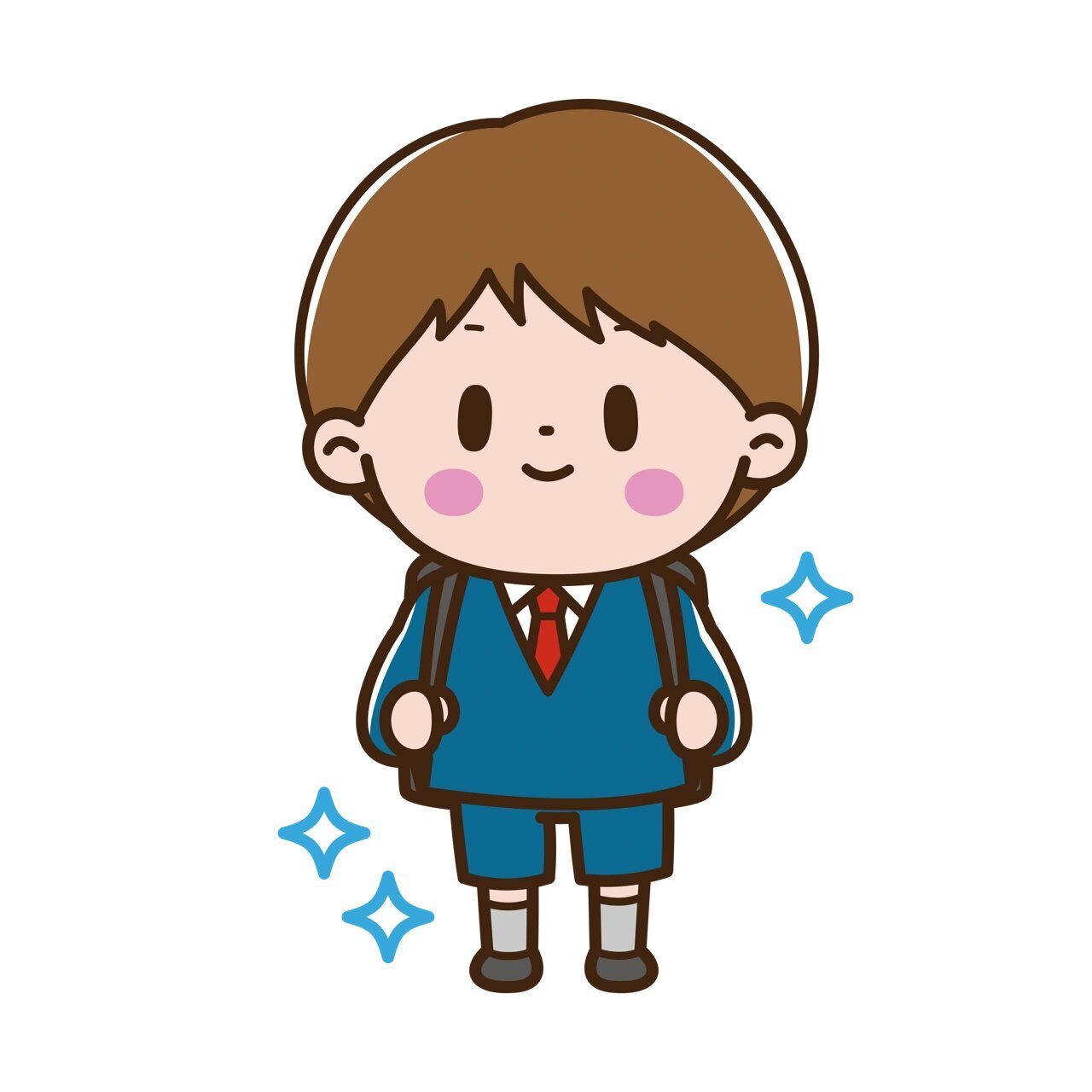 可爱男生儿童卡通人物 可爱可爱