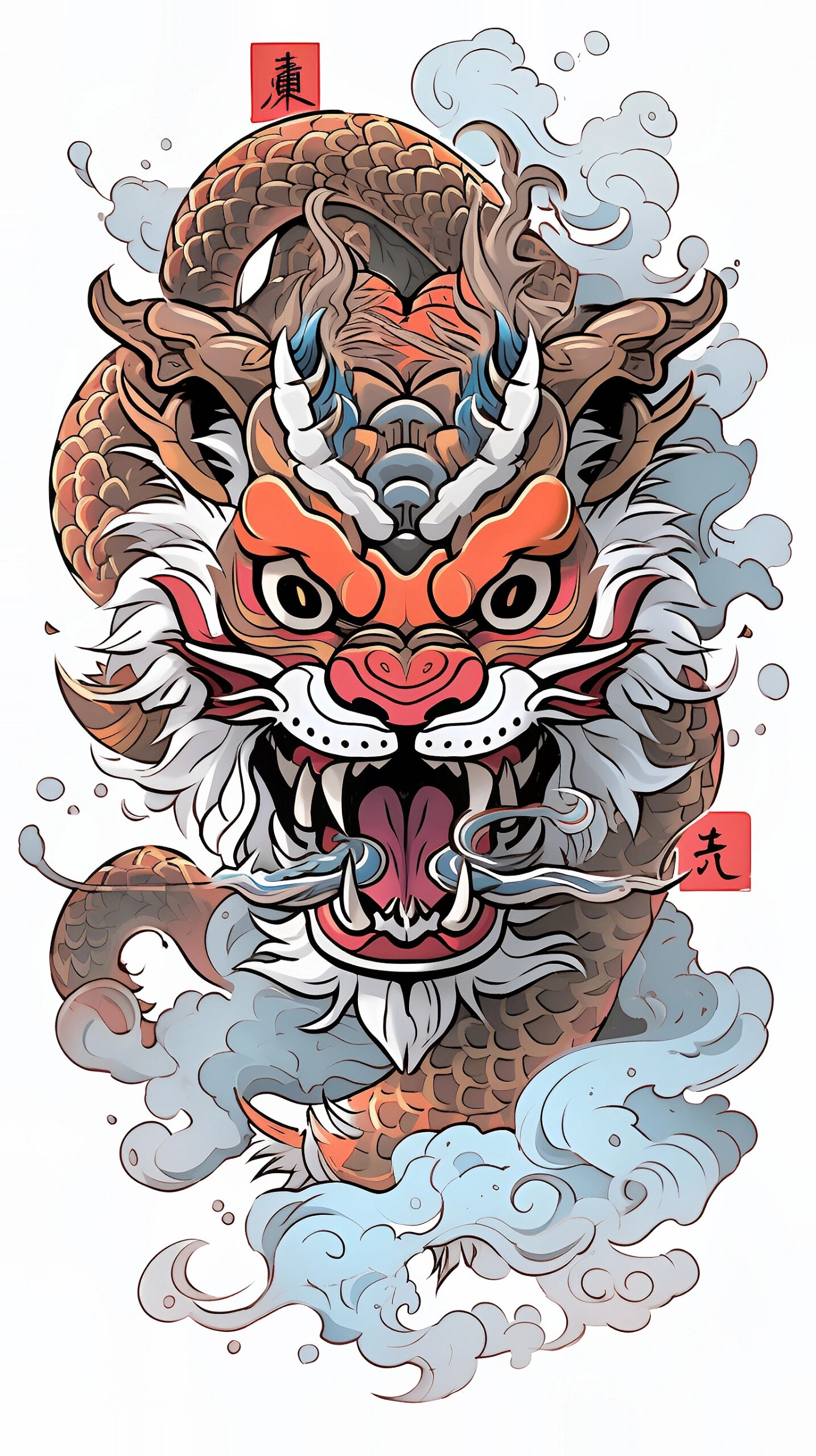 封神,中国年兽插画|貔貅(山海经