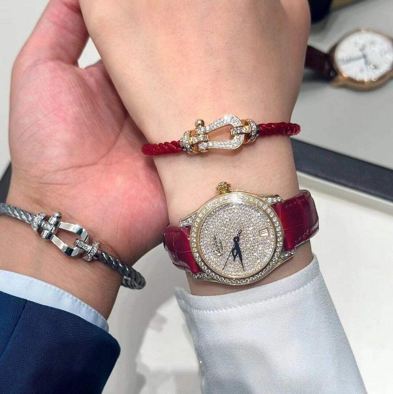 fred斐登76人手必备小红绳～  人手必备的经典小红绳手绳 90经典