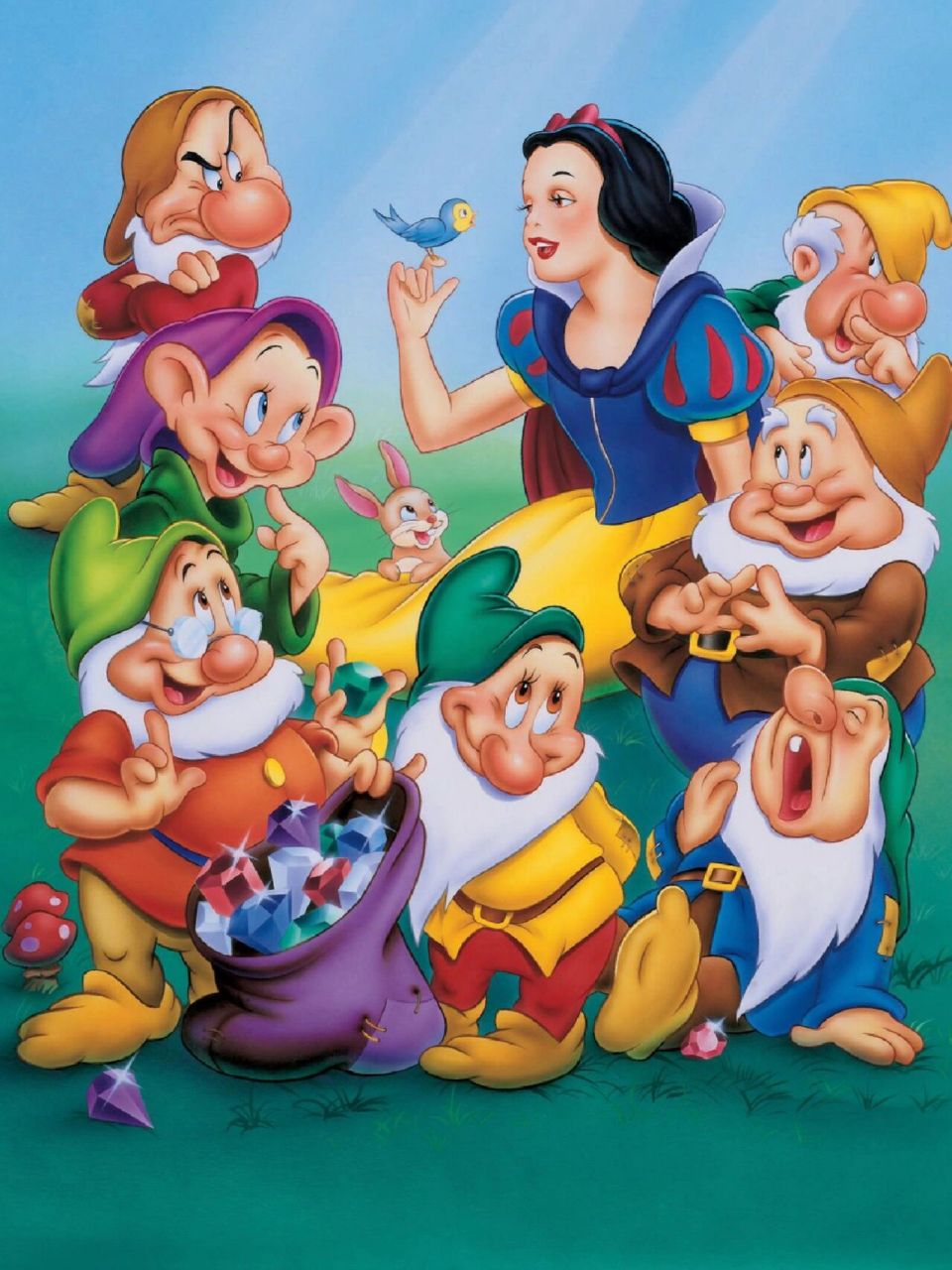 【白雪公主和七个小矮人】听得最多的童话故事    	  	 《白雪公主和