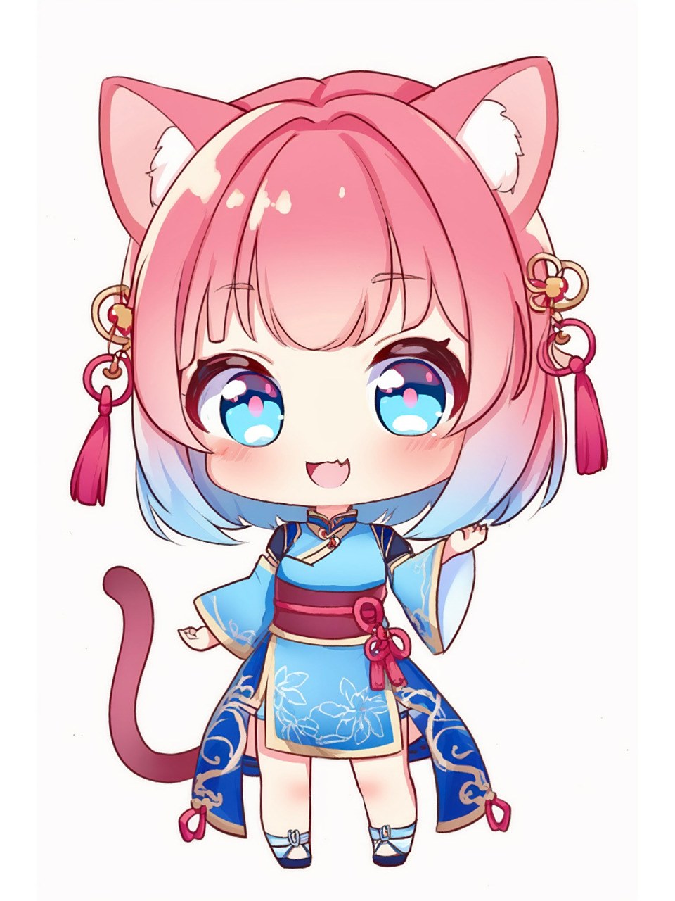 q版二次元猫拟人 q版二次元猫拟人!