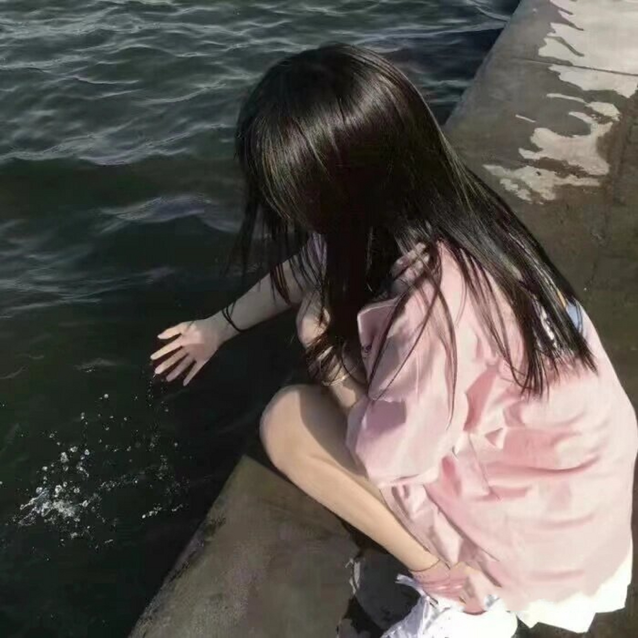 侧脸女生头像 #真人头像# #温柔女头# #优质# #真人女头