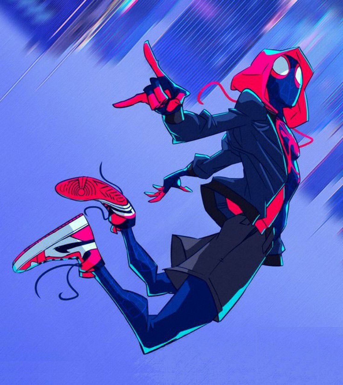 蜘蛛侠头像蜘蛛侠壁纸 迈尔斯莫拉莱斯