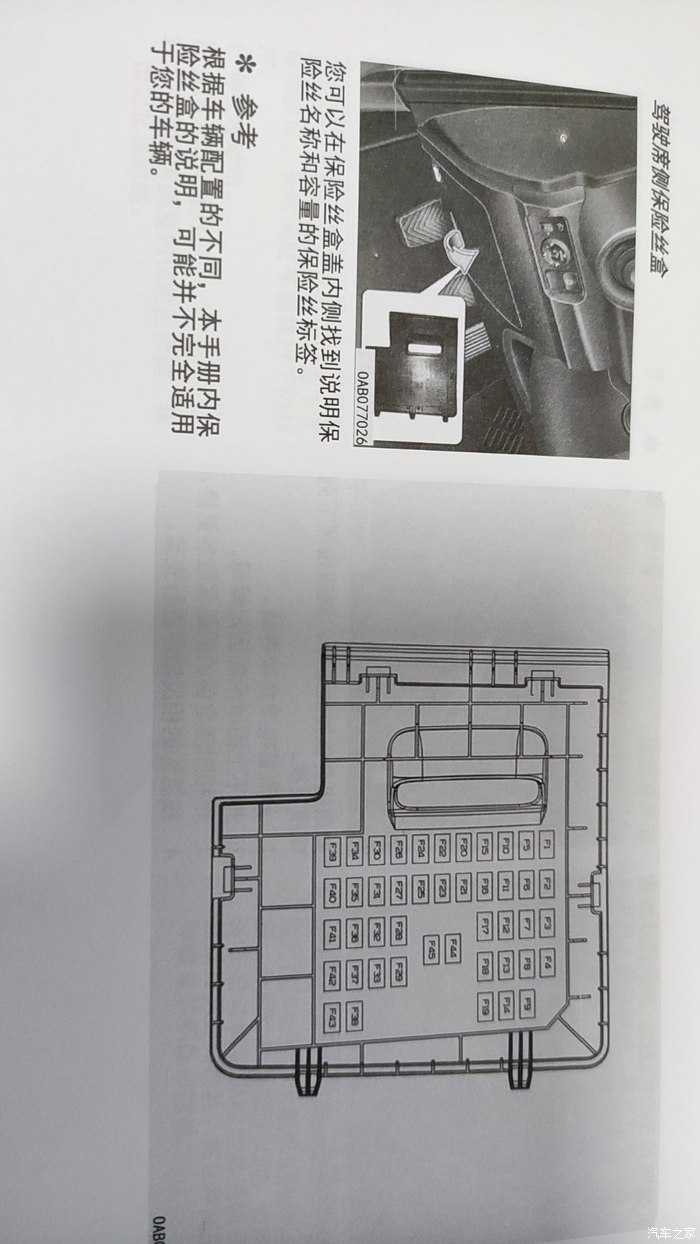 奔驰glk保险丝图解图片