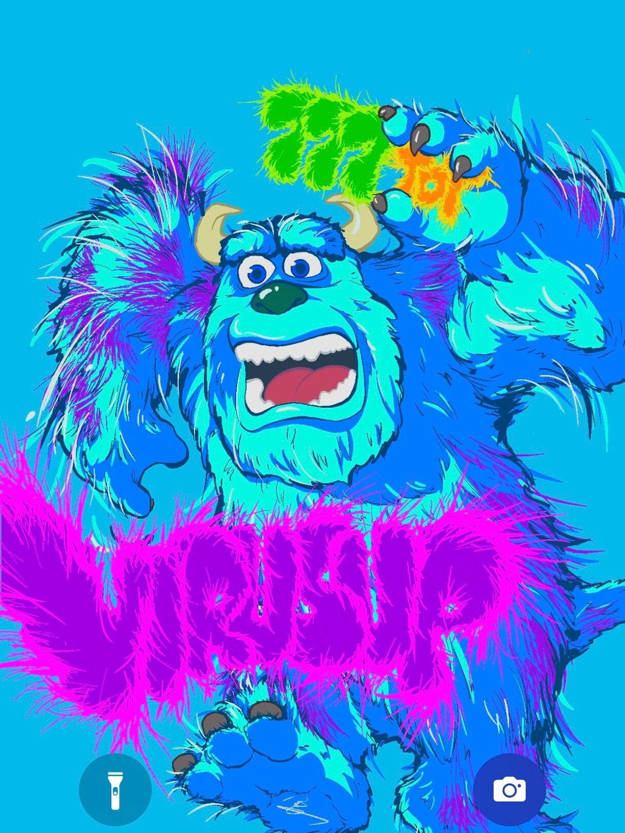 🔵毛怪苏利文壁纸