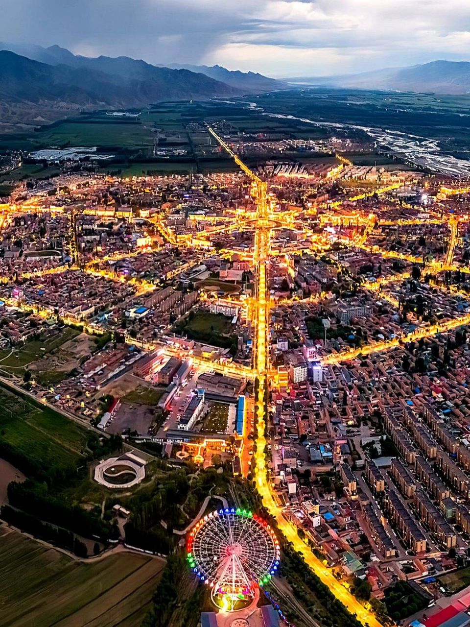 新疆特克斯八卦城美景来了!