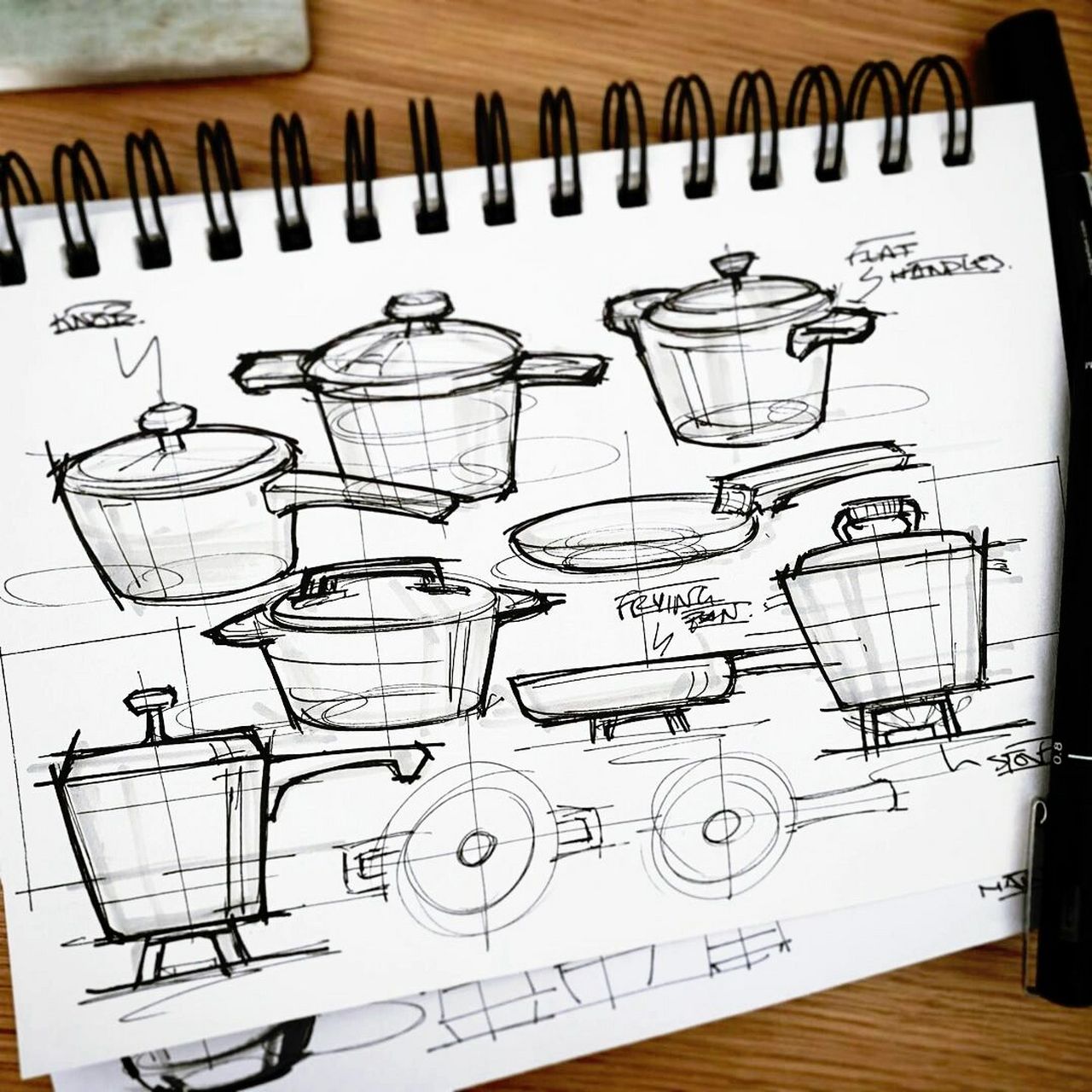 工业设计产品手绘线稿图分享~ 分享一波产品手绘线稿图,不会画产品