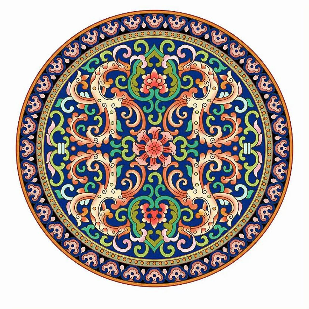 中国传统图案纹样# #弘扬中华传统文化# #图案设计# #装饰纹样