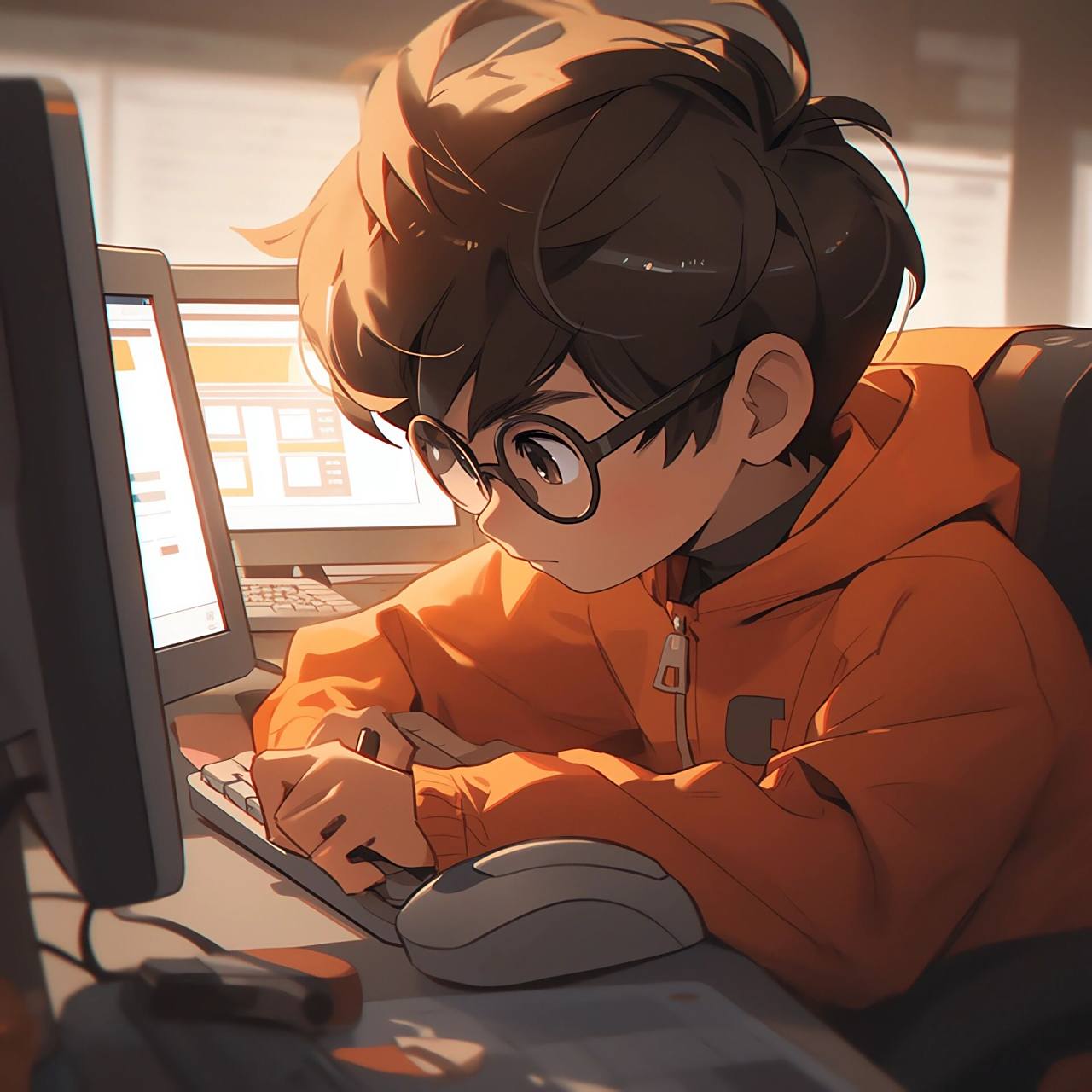 新鲜的阳光系程序员头像 谁说程序员就一定是宅男,直男类型,也有暖男