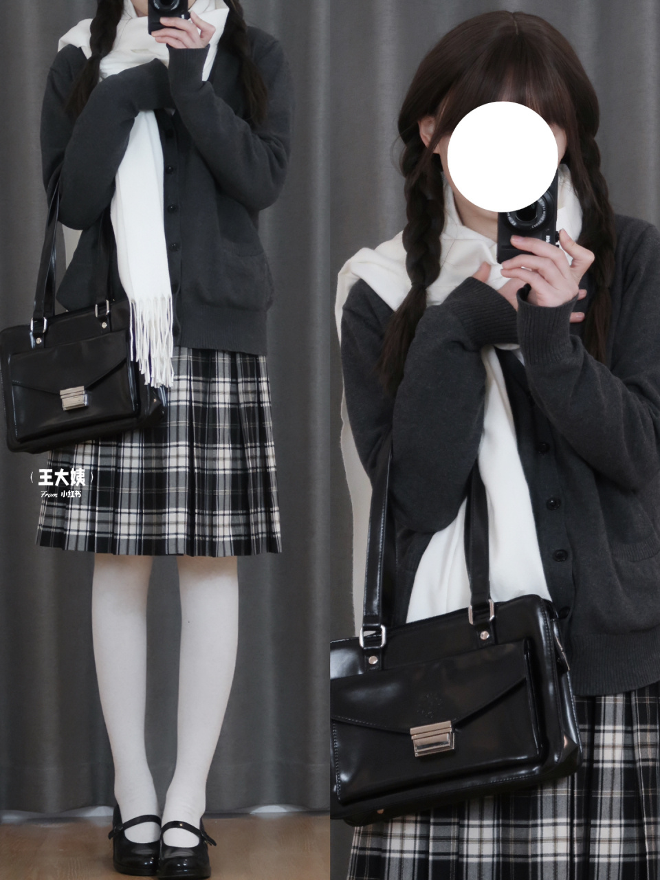 新年第一更!白色裤袜7755cm长裙又乖又优雅