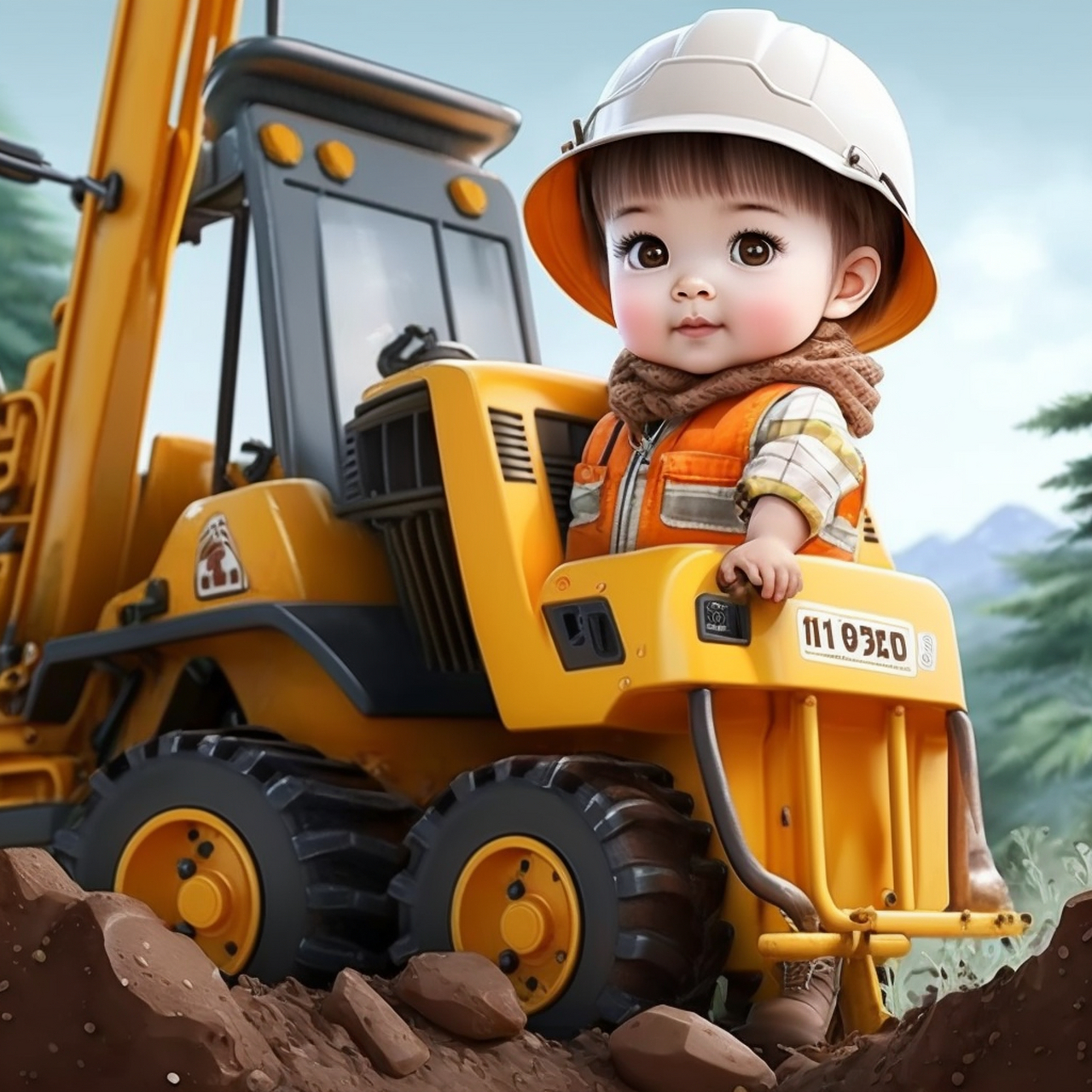 关键词上新|《职业头像》合集--挖机司机 老规矩,关键词及原图主页群