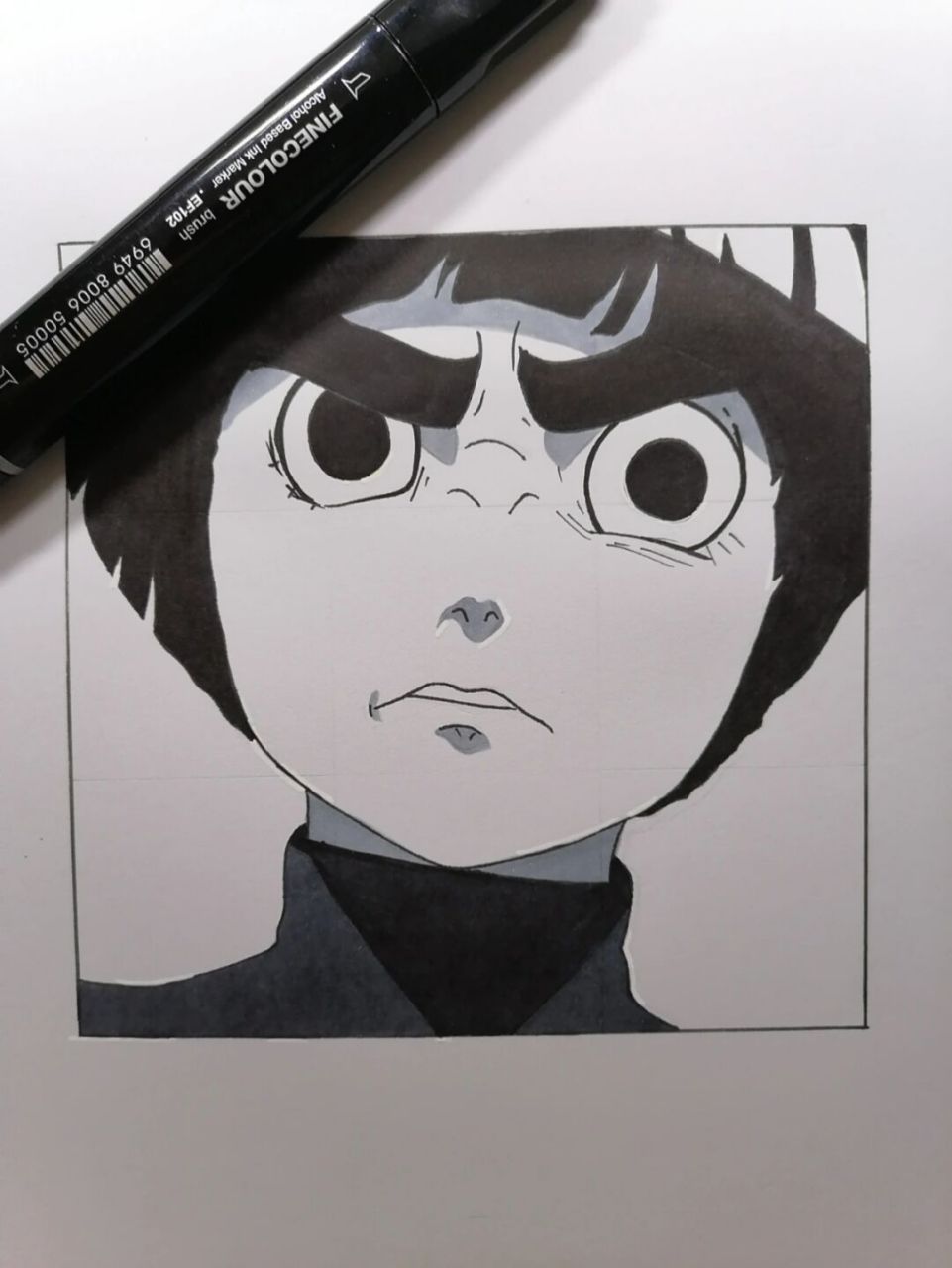 李洛克教程 #火影忍者##手绘教程# #李洛克