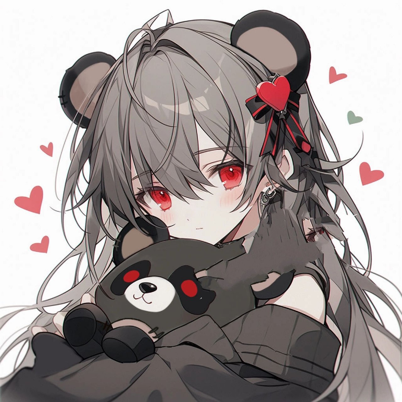 情侣头像 | 蛋仔派对 | 失心熊 失心熊:一只受到极度惊吓或紧张而失去