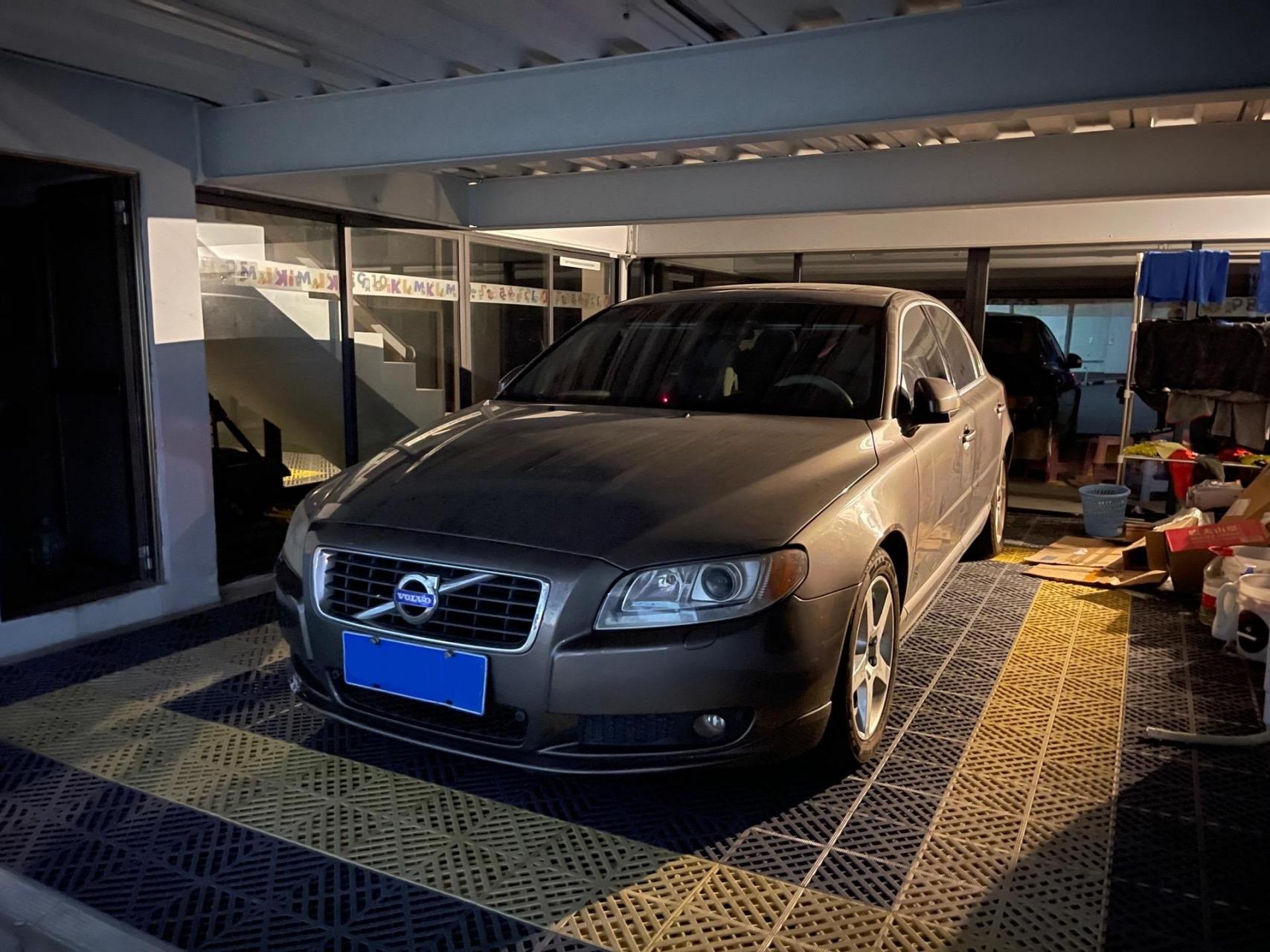 沃尔沃经典s80l老车保养维护 解决挂档顿挫,刹车抖动,空调制冷,加速