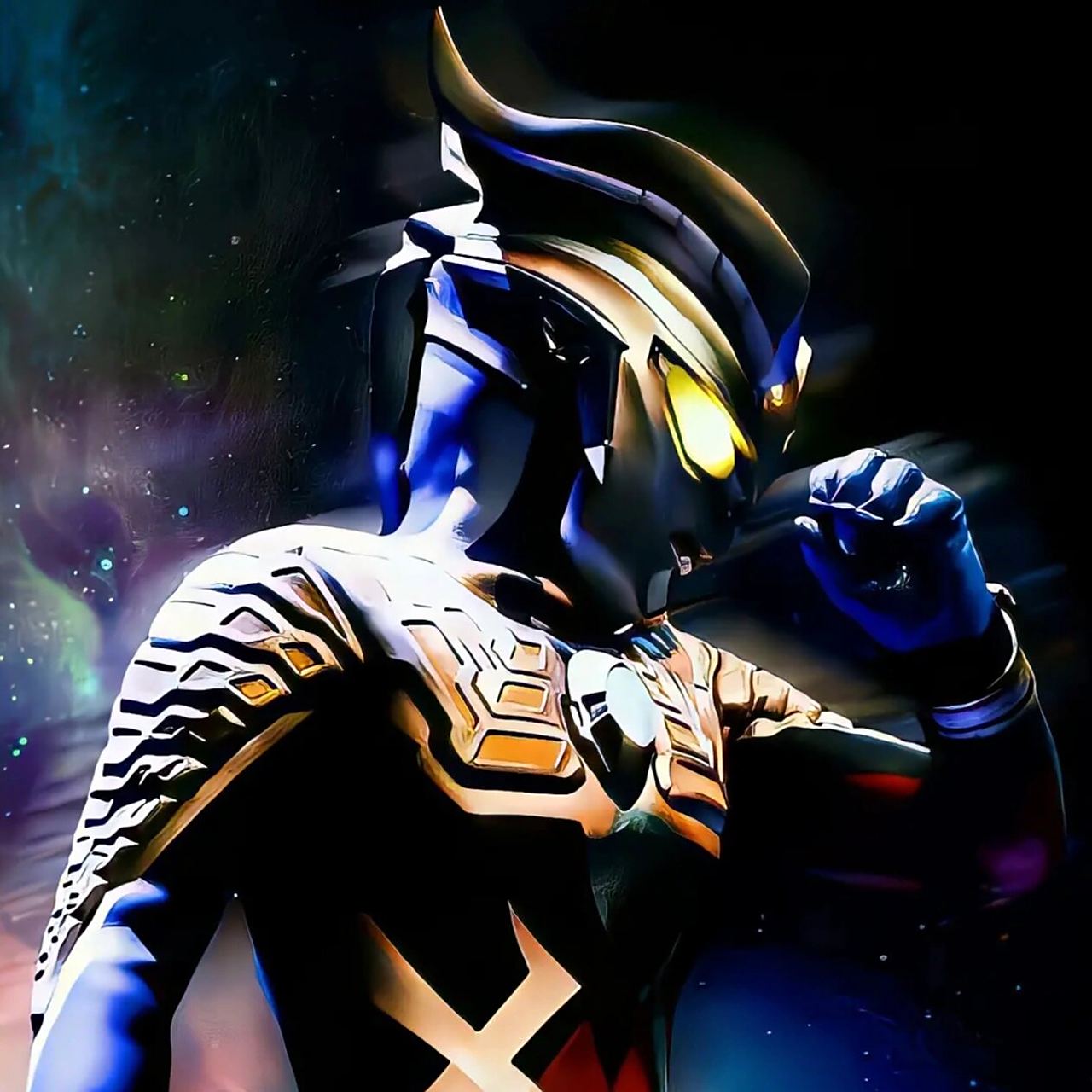 奥特曼头像壁纸第十八弹 赛罗奥特曼 无限形态 强壮日冕形态 月神奇迹