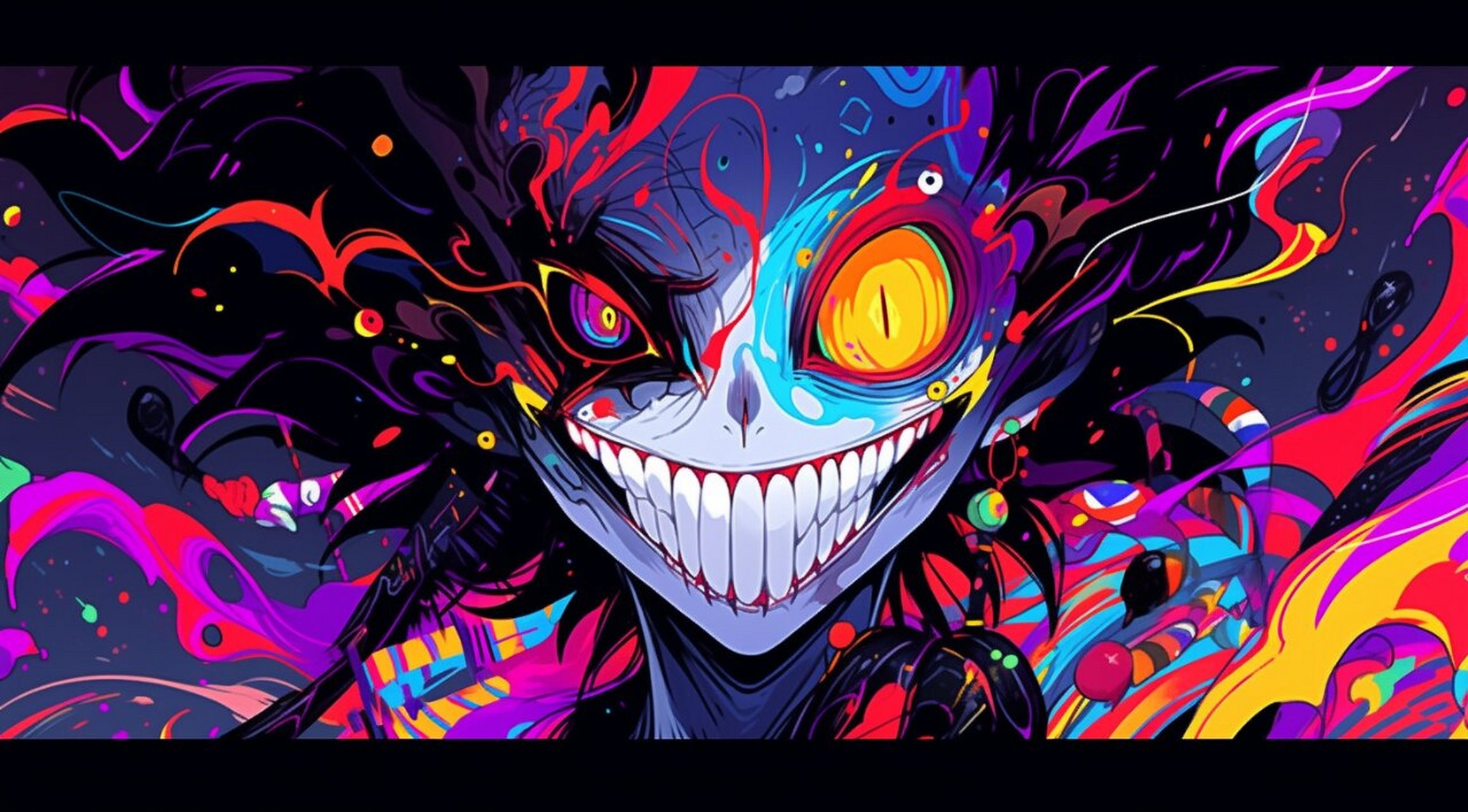 僵尸百分百系列壁纸|你无法拒绝的色彩 随手练习出土僵尸百分百多彩色