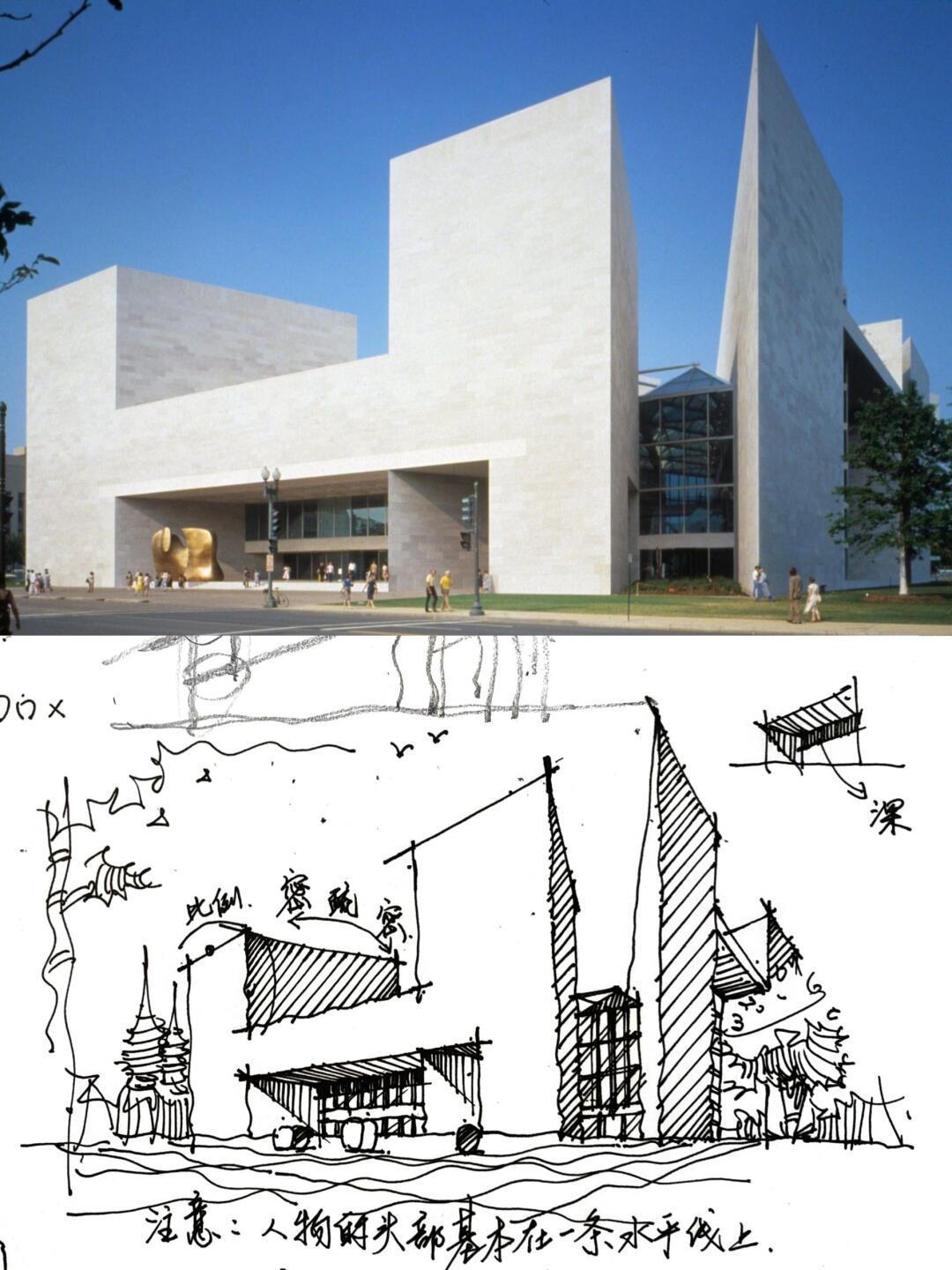 建筑速写跟练,小白也能逆袭!