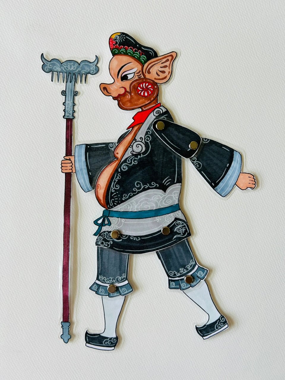 皮影 五年级上册皮影.猪八戒