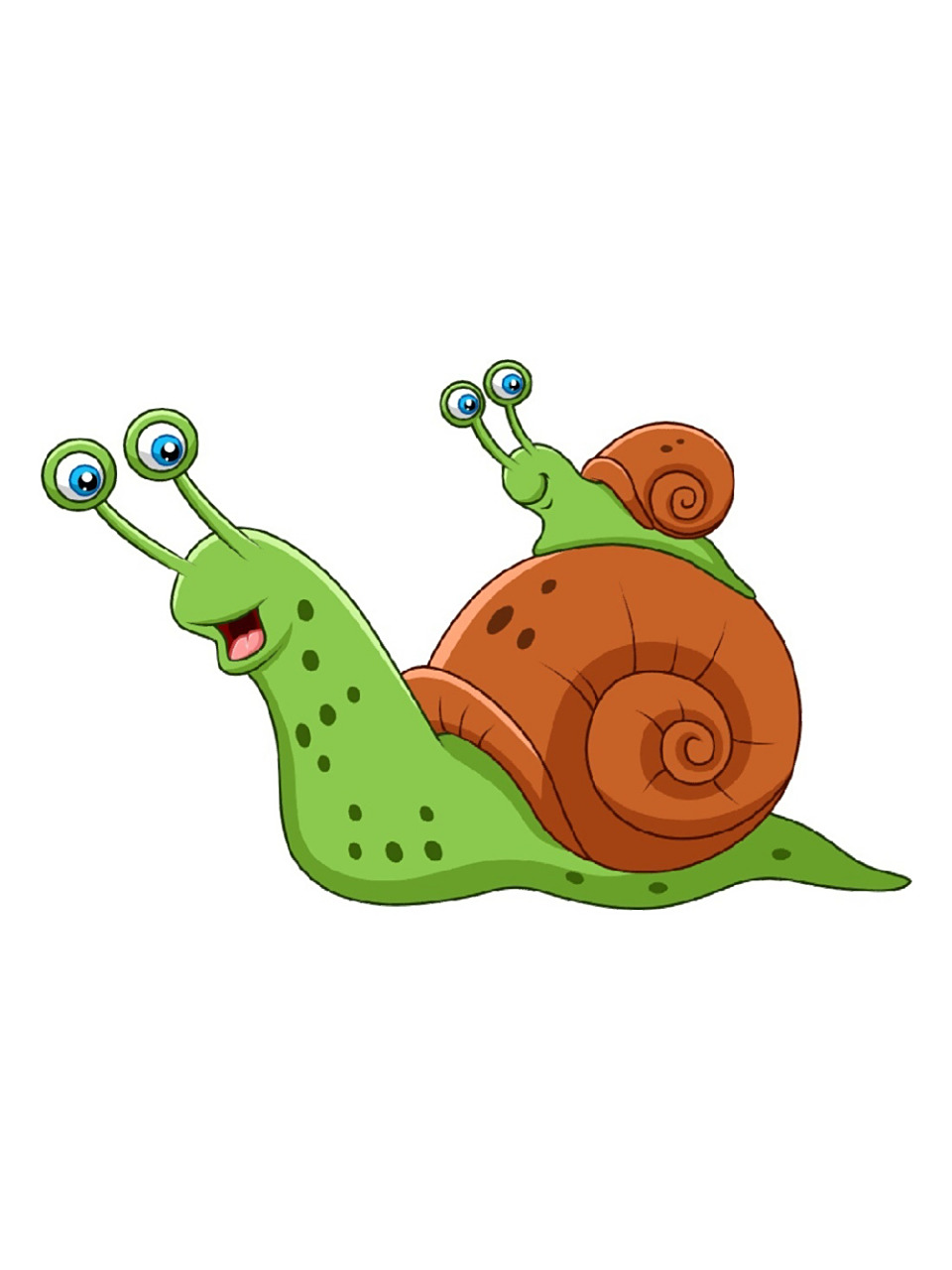 卡通蜗牛|一个生来就带有房子的它你羡慕吗?