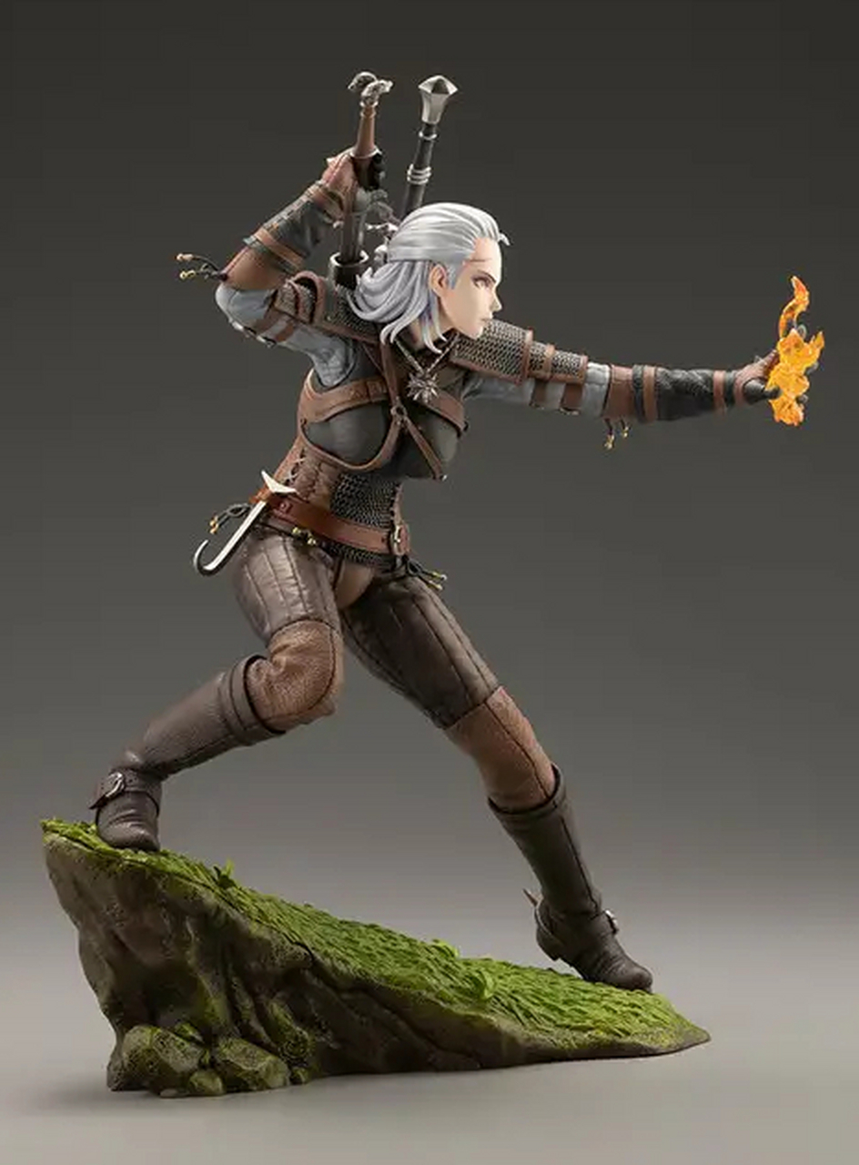 寿屋将推出暗黑幻想rpg《猎魔人》美少女系列手办 杰洛特 ,商品高229