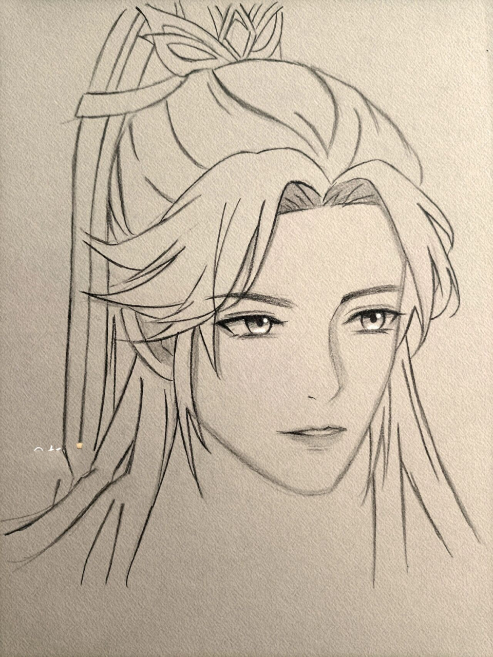 教你画楚晚宁 不要总说和原图差好多,有一点自己的画风是最好的91