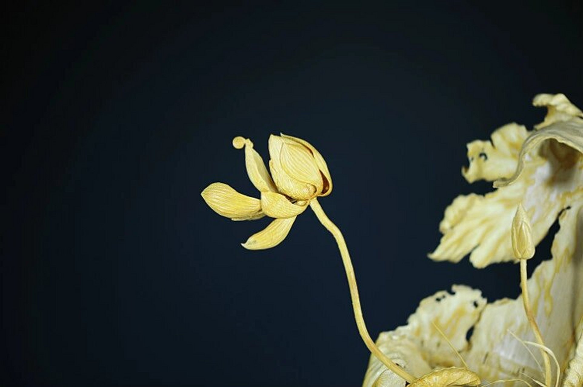 大师作品欣赏—秋人竹雕