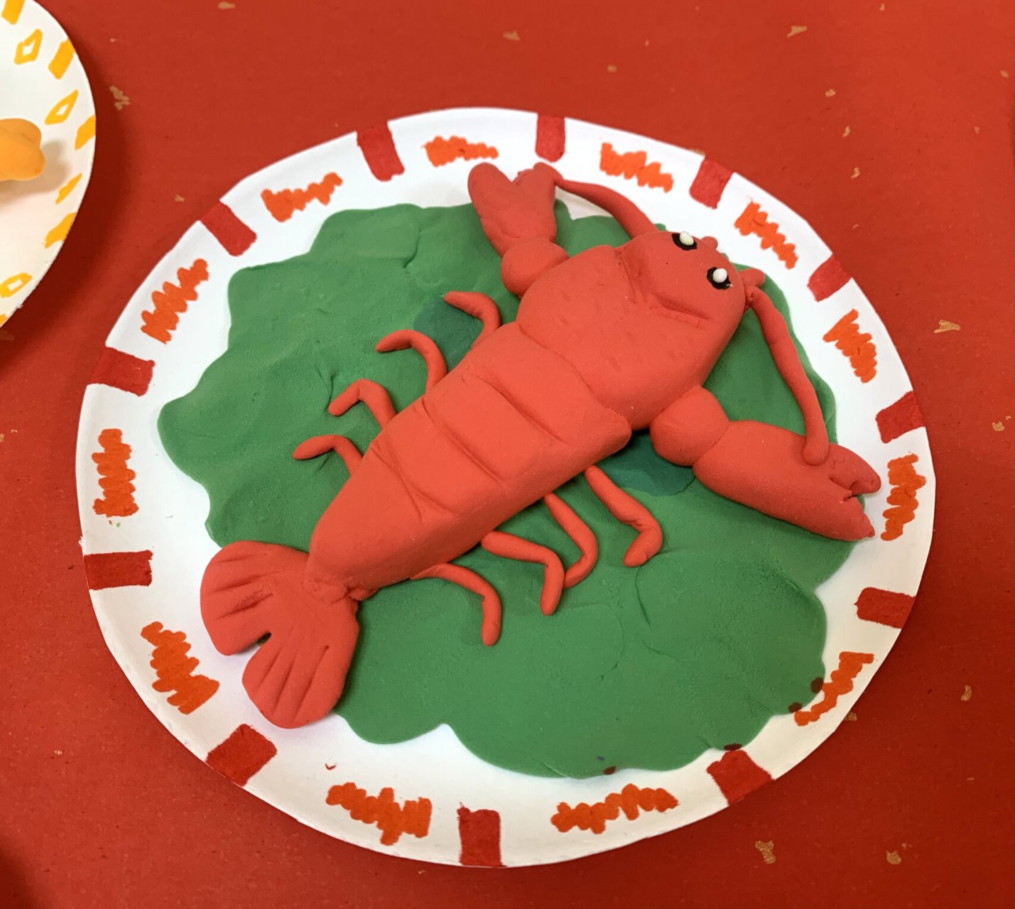 幼儿园环创——超轻粘土年夜饭 用粘土捏出一顿美味的年夜饭吧~ 由于