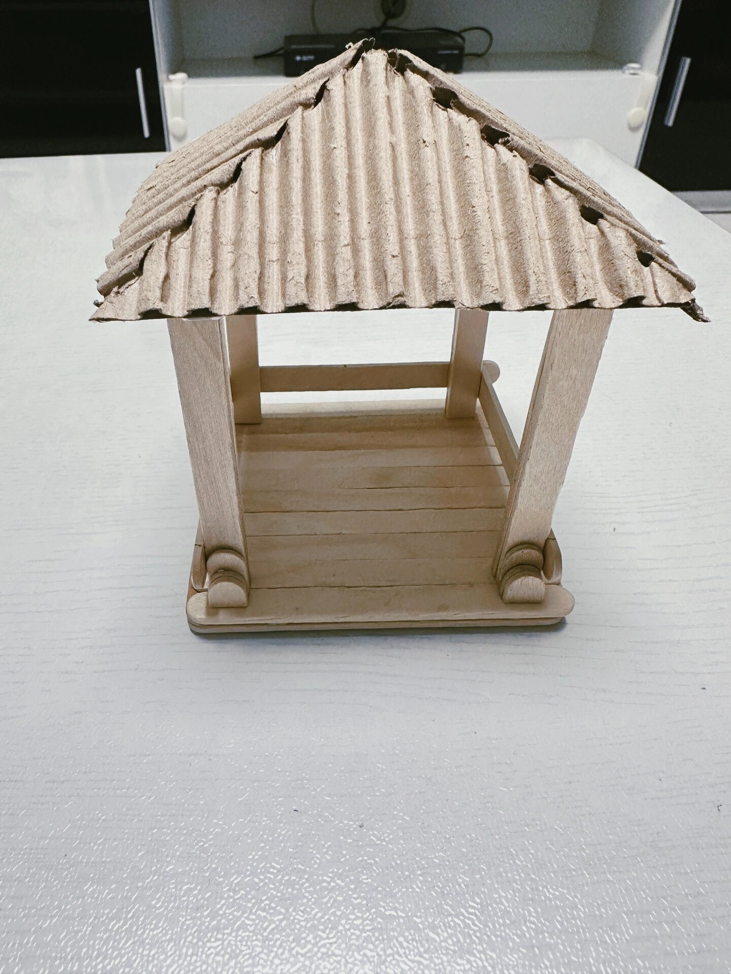 最简单的手工小亭子