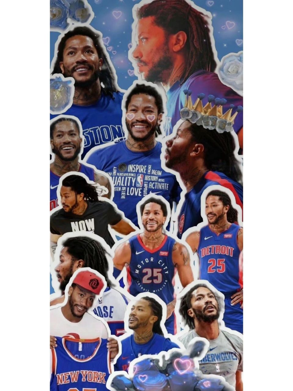 德里克·罗斯超超超高清壁纸头像9692 罗斯生日快乐9891