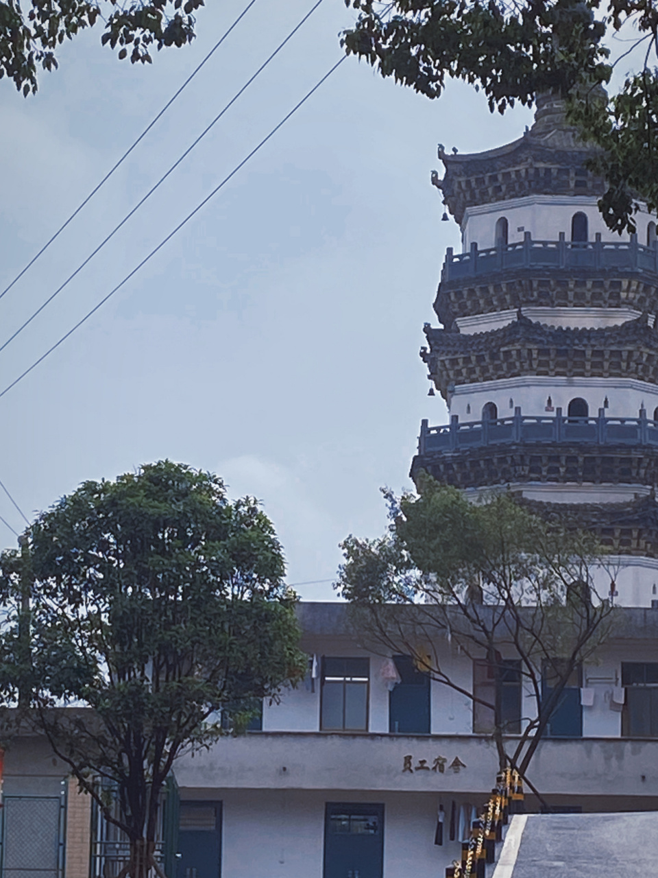 记录95生活|文昌塔 08黄师塔前江水东,春光懒困倚微风.