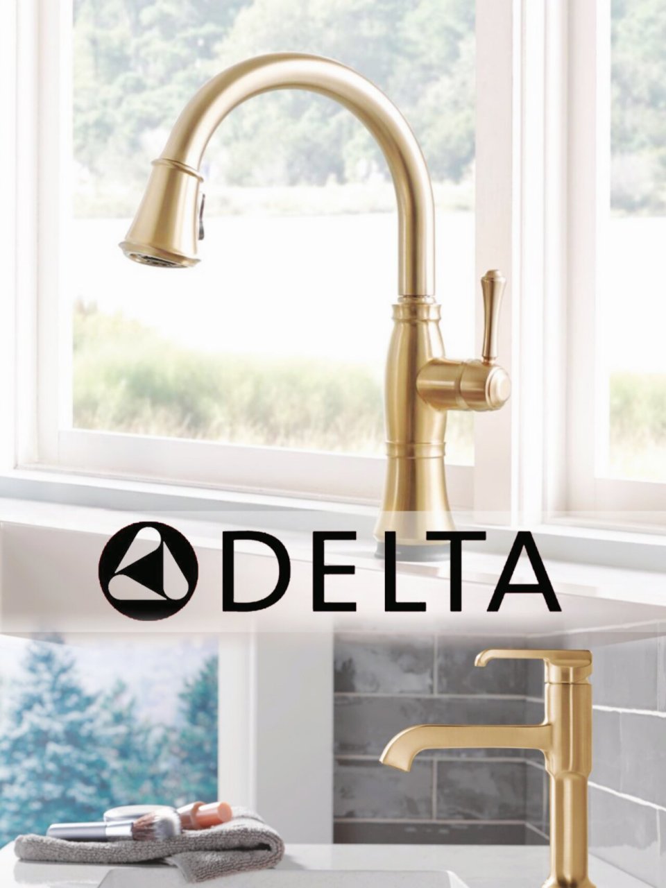 全球卫浴品牌分享:delta delta faucet(德尔塔水龙头)是一家美国卫浴