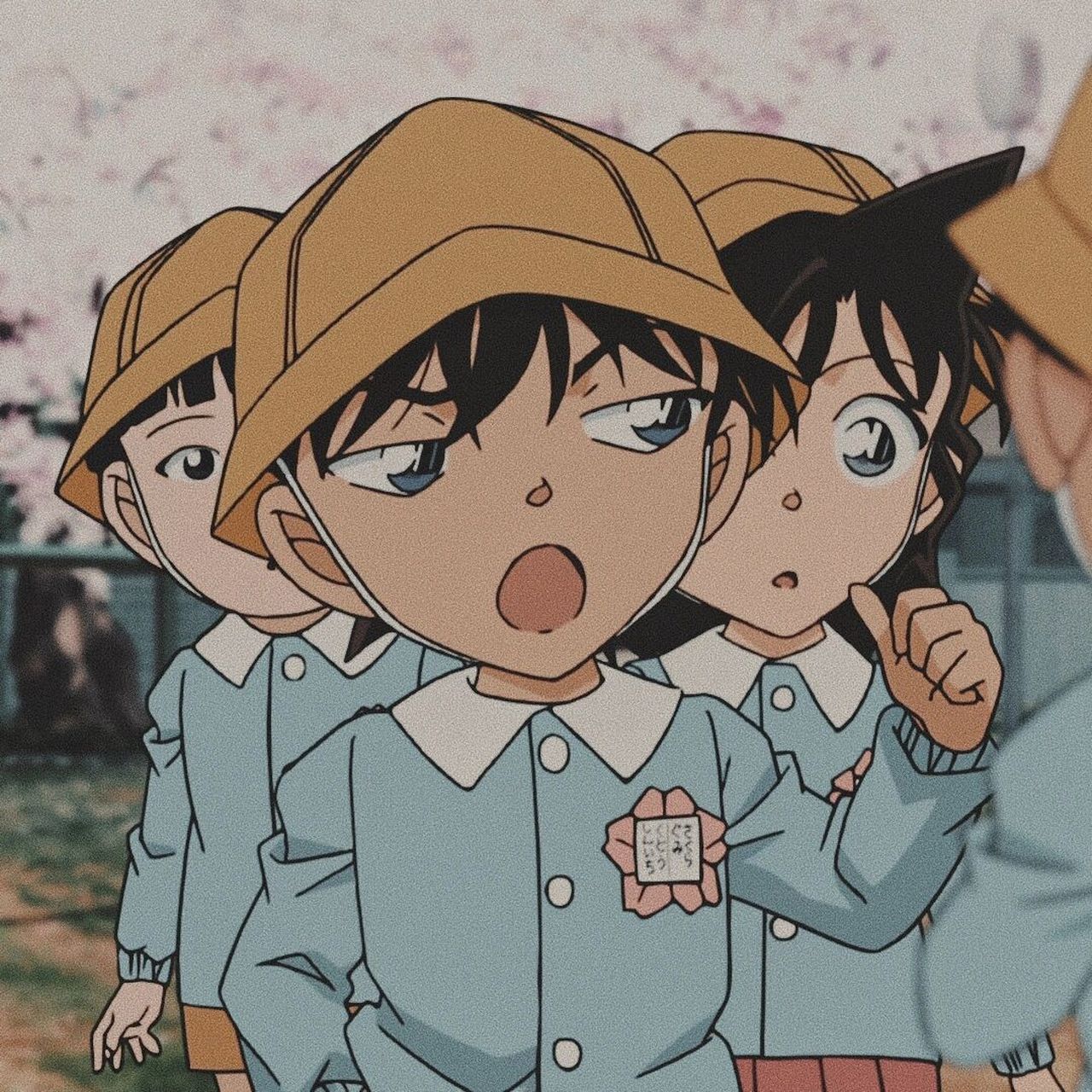 「调修」名柯头像|小小新×小小兰 禁止二转,礼貌抱图,谢谢合作