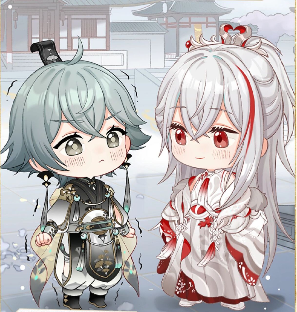 花亦山心之月安如是和十四夜q版图