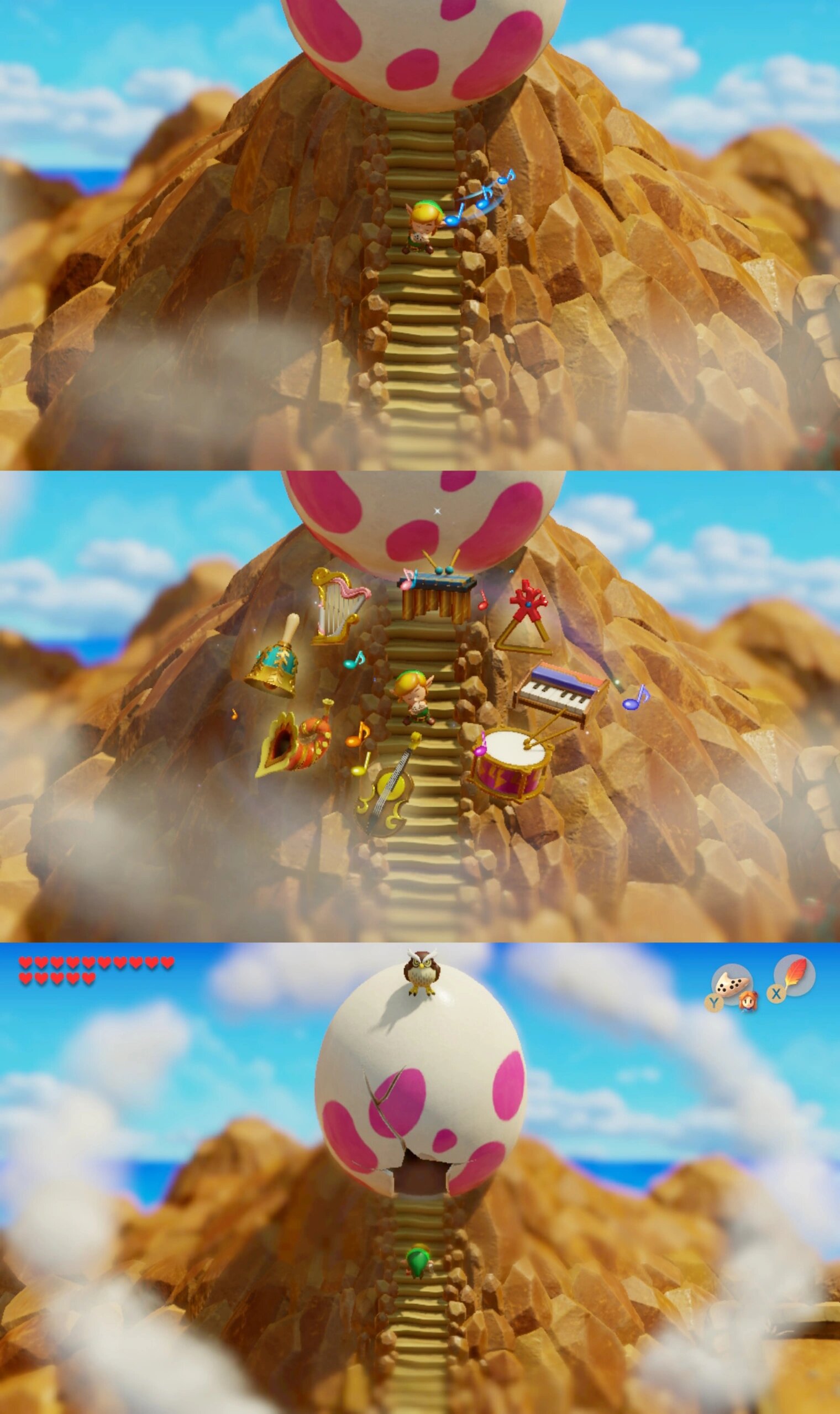 塞尔达传说织梦岛通关记录90 这游戏真的好刀啊 我的玛琳呜呜呜