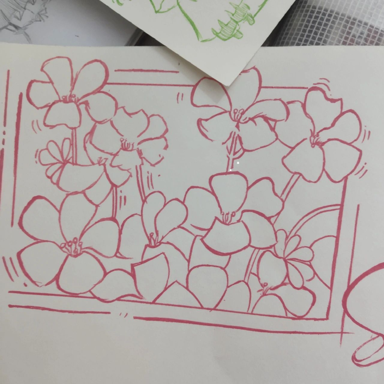 光遇,手抄报 插图来自临摹,笔是丙烯马克笔,不喜勿喷101811!