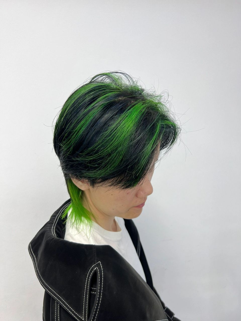 97鲻鱼头挑染 想要夸张又不想要全头染的姐妹,快点看过来.