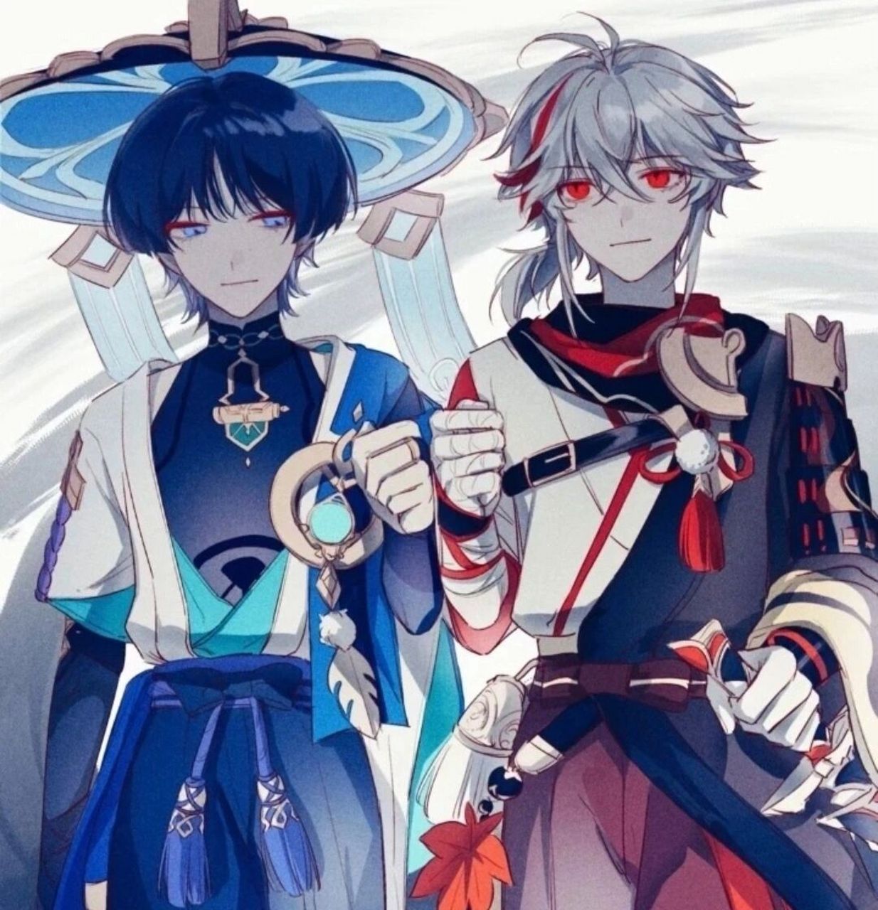 红蓝cp枫散 枫散cp的各种图!