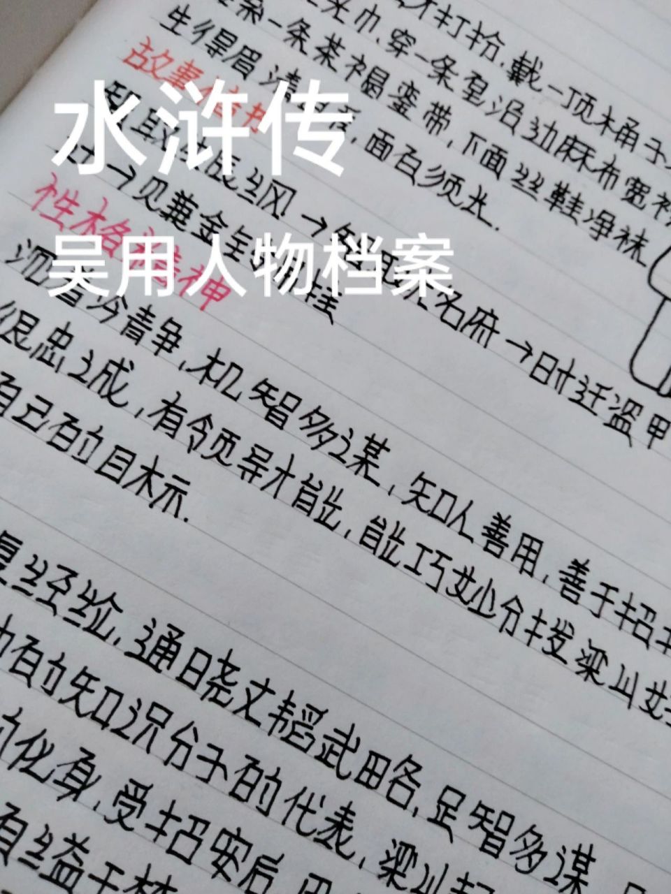 《水浒传》人物档案一吴用 有星星和蝉鸣的夜晚适合整理心事哦95