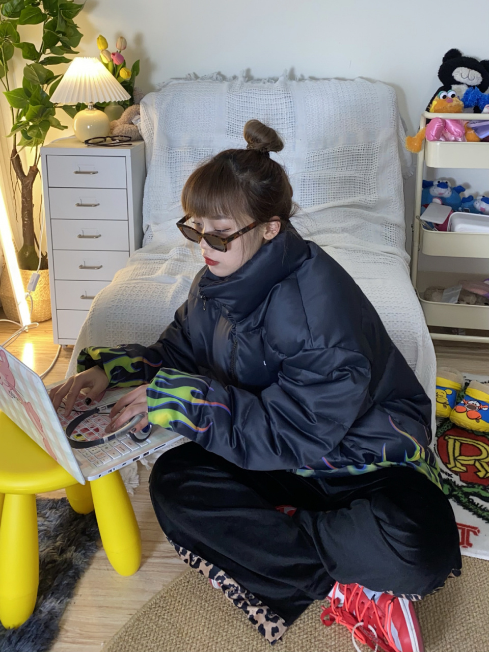 09:158cm/90斤 今天是酷拽小女生穿搭哦!