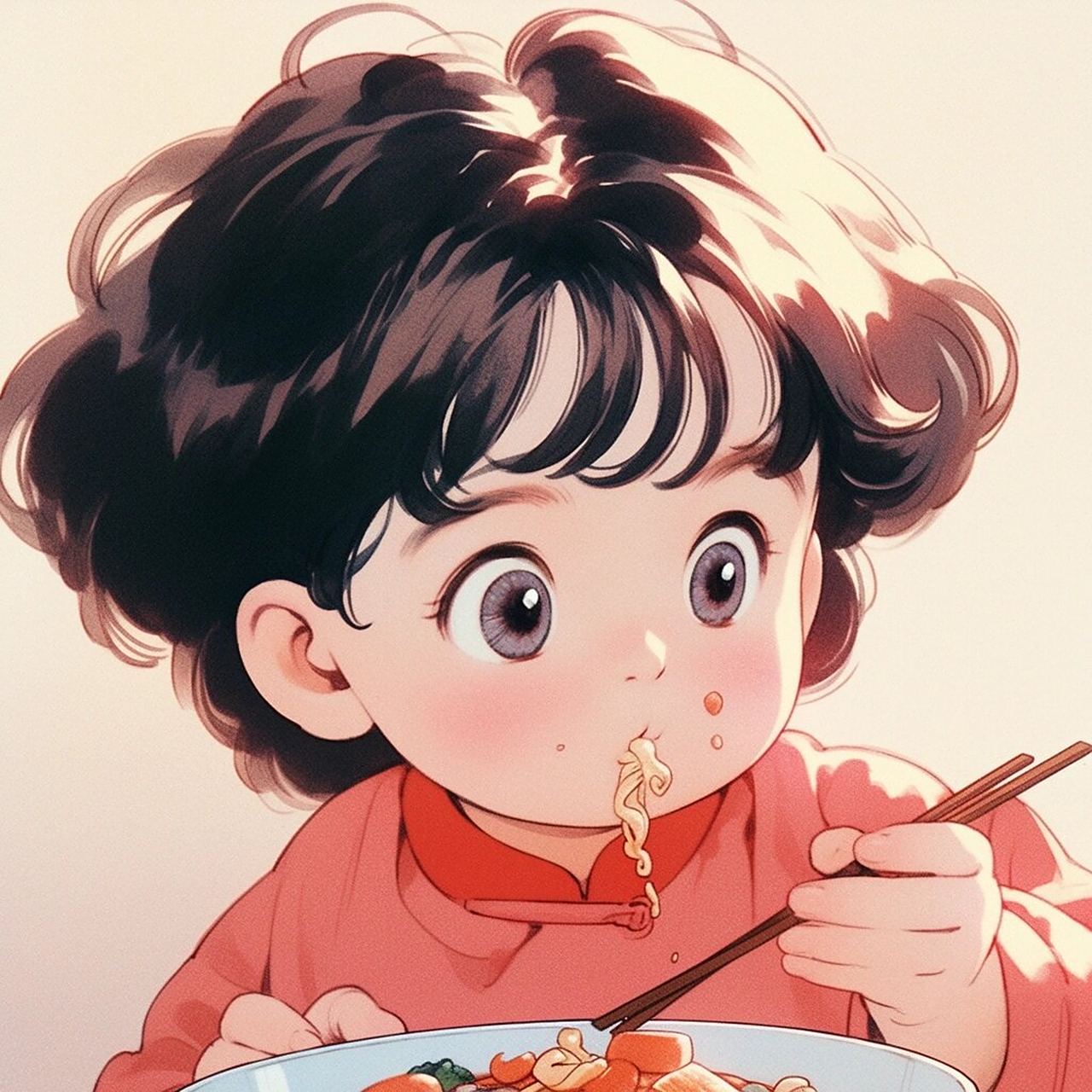 可爱头像|干饭人