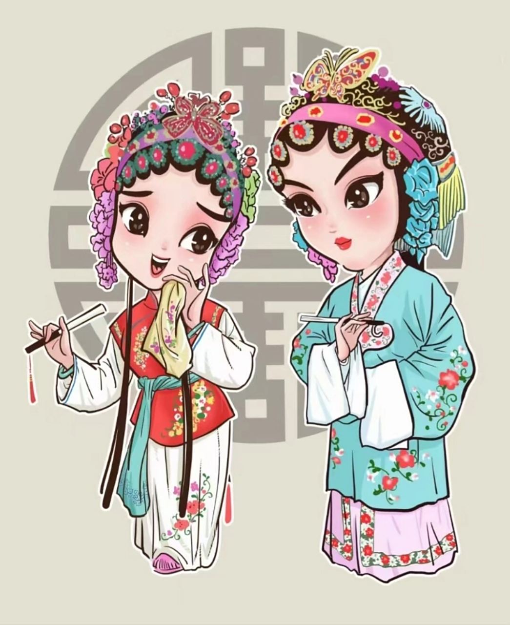 【艺术分享187】京剧戏曲素材分享 京剧戏曲人物素材来咯