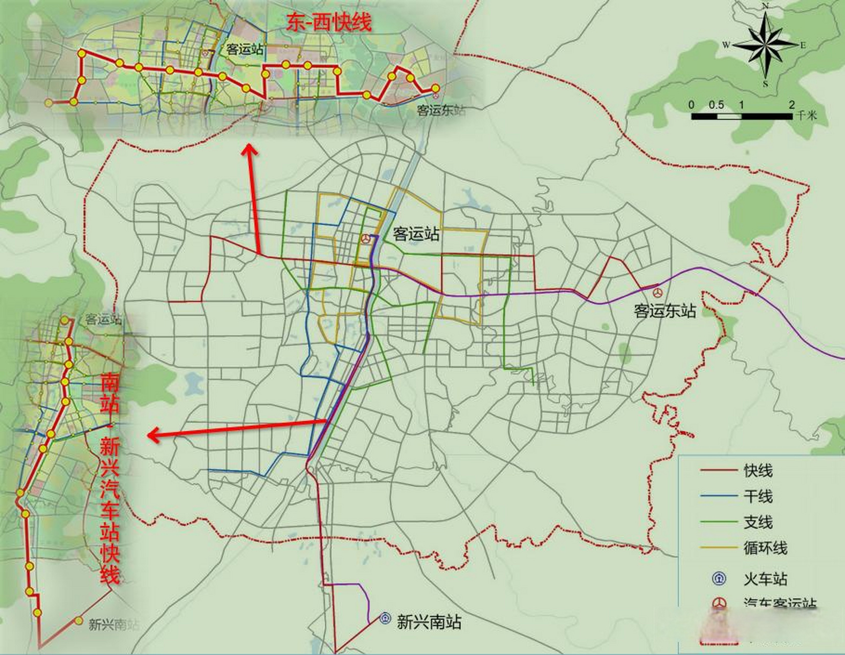 新兴县交通运输(高铁,高速等)县域空间,产业布局十四五规划广东 (1)