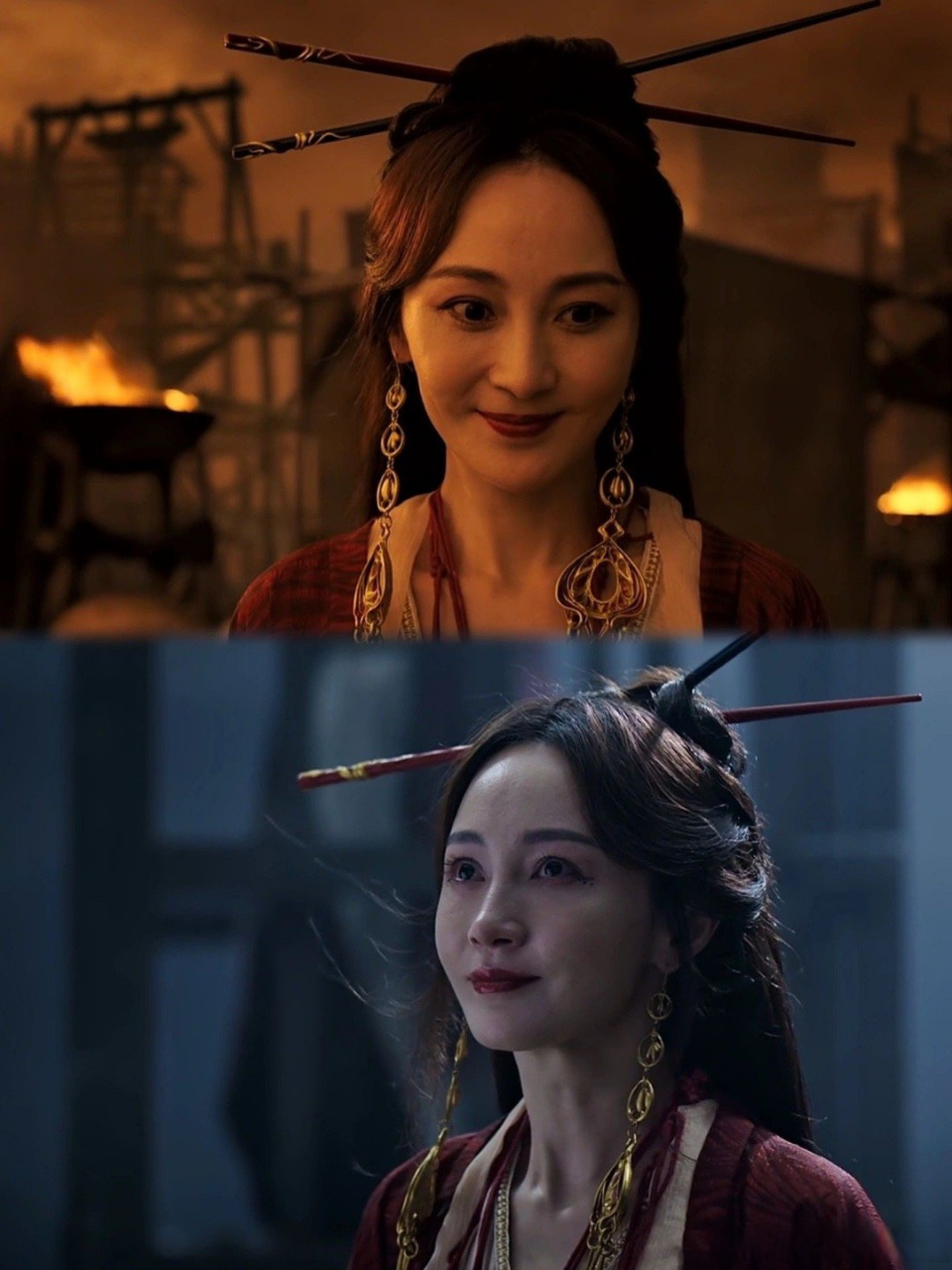 姚笛妲己适配度好强#印象里的姚笛一直都是可爱甜美风的,这次在