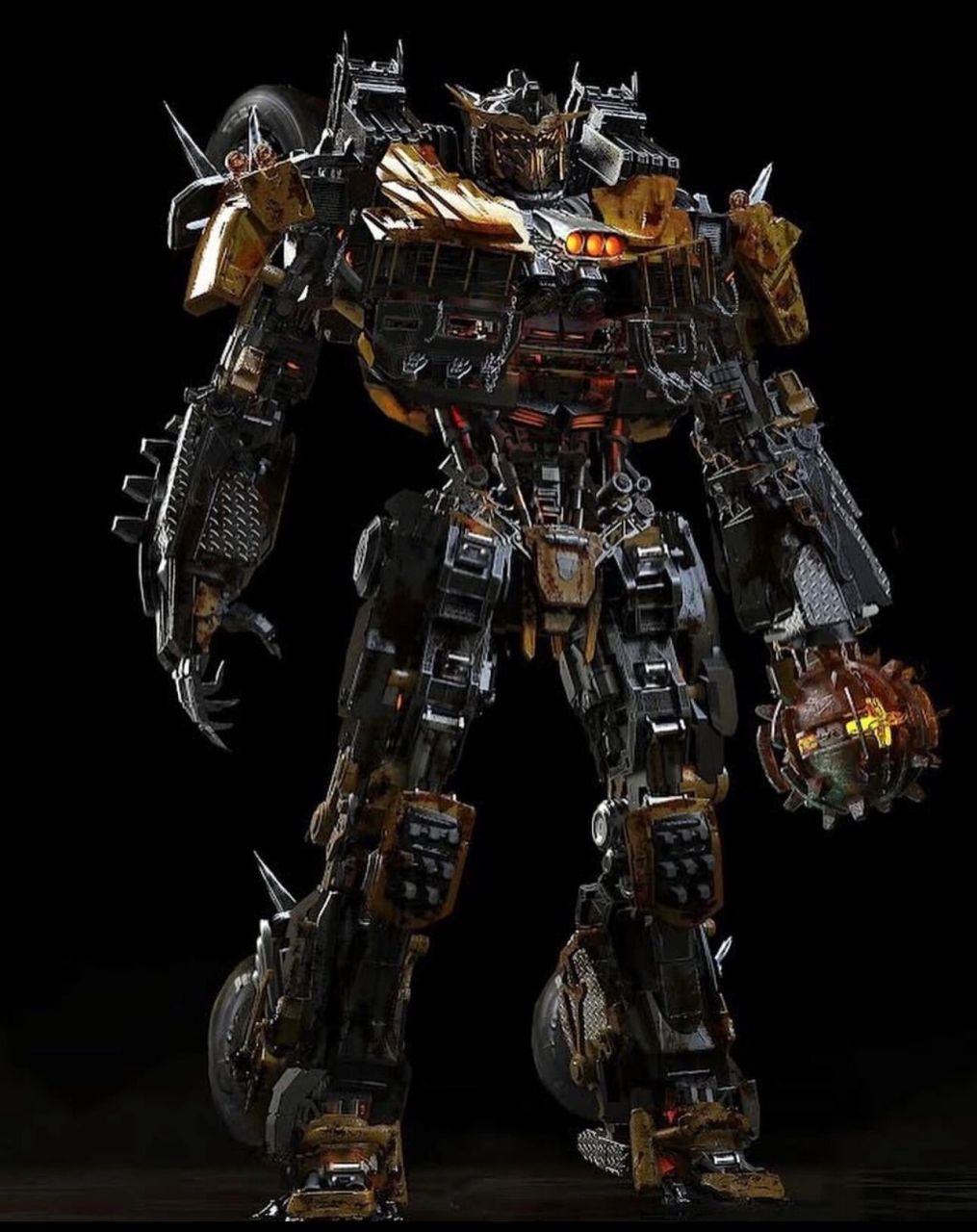 《变形金刚:超能勇士崛起》概念设定图(1) 擎天圣,黄豹,圈套,夜莺