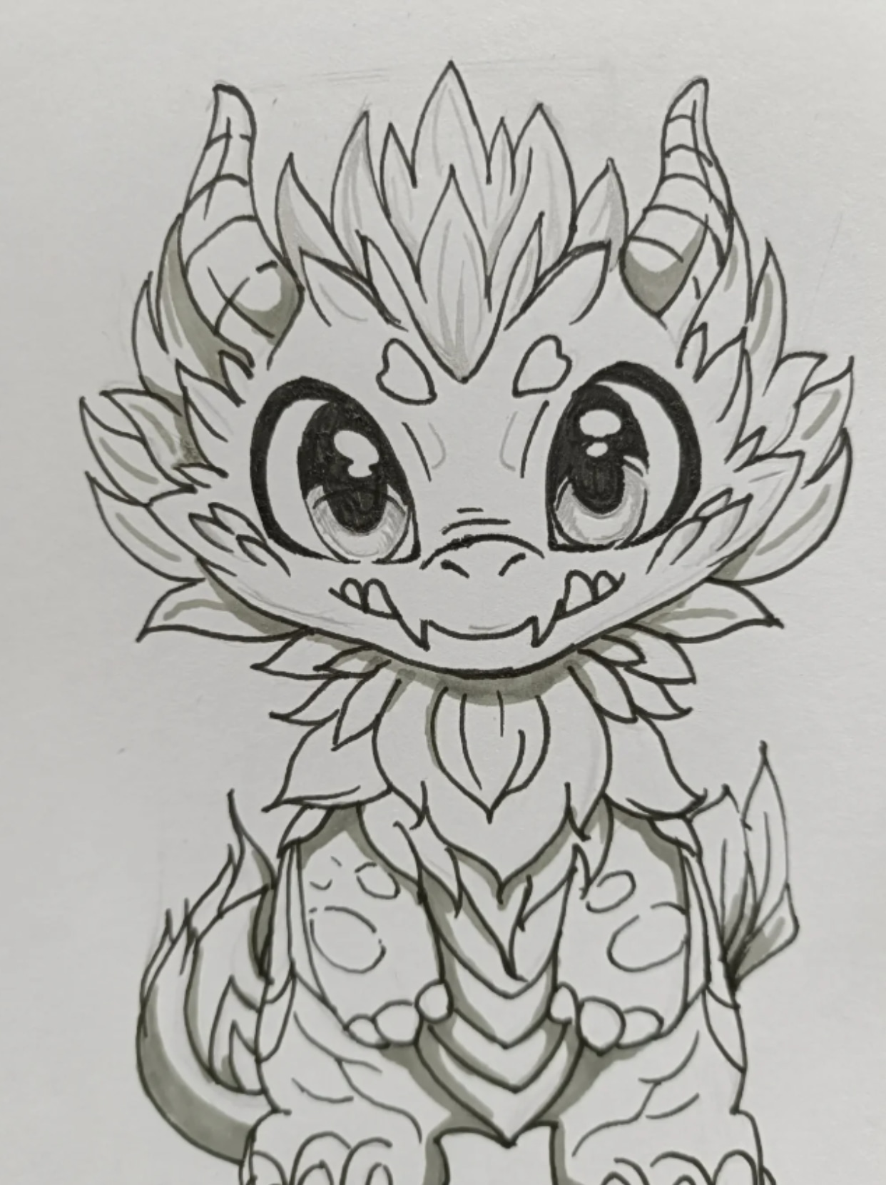 龙怎么画简单又帅气卡通 爆竹声中辞旧岁,欢笑簇拥迎新年,龙年已经到