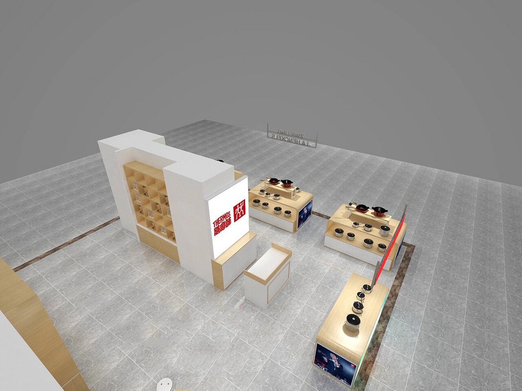 商场小家电展厅设计效果呈现