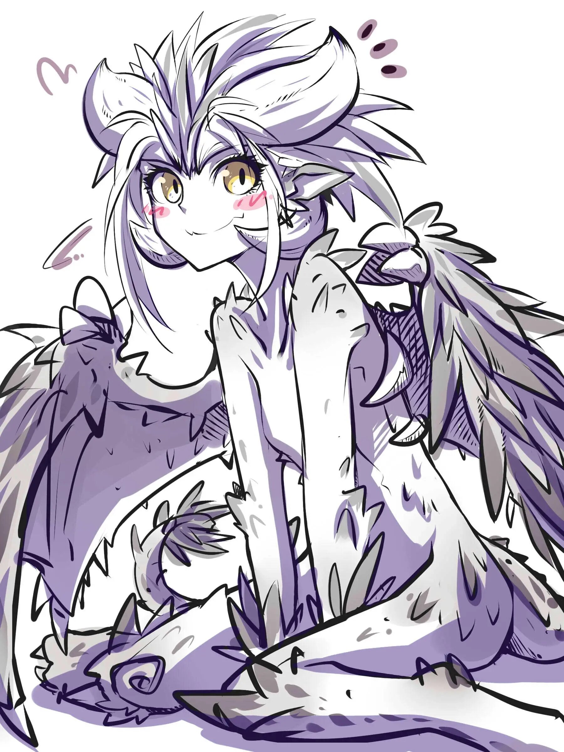 尸套龙娘图片