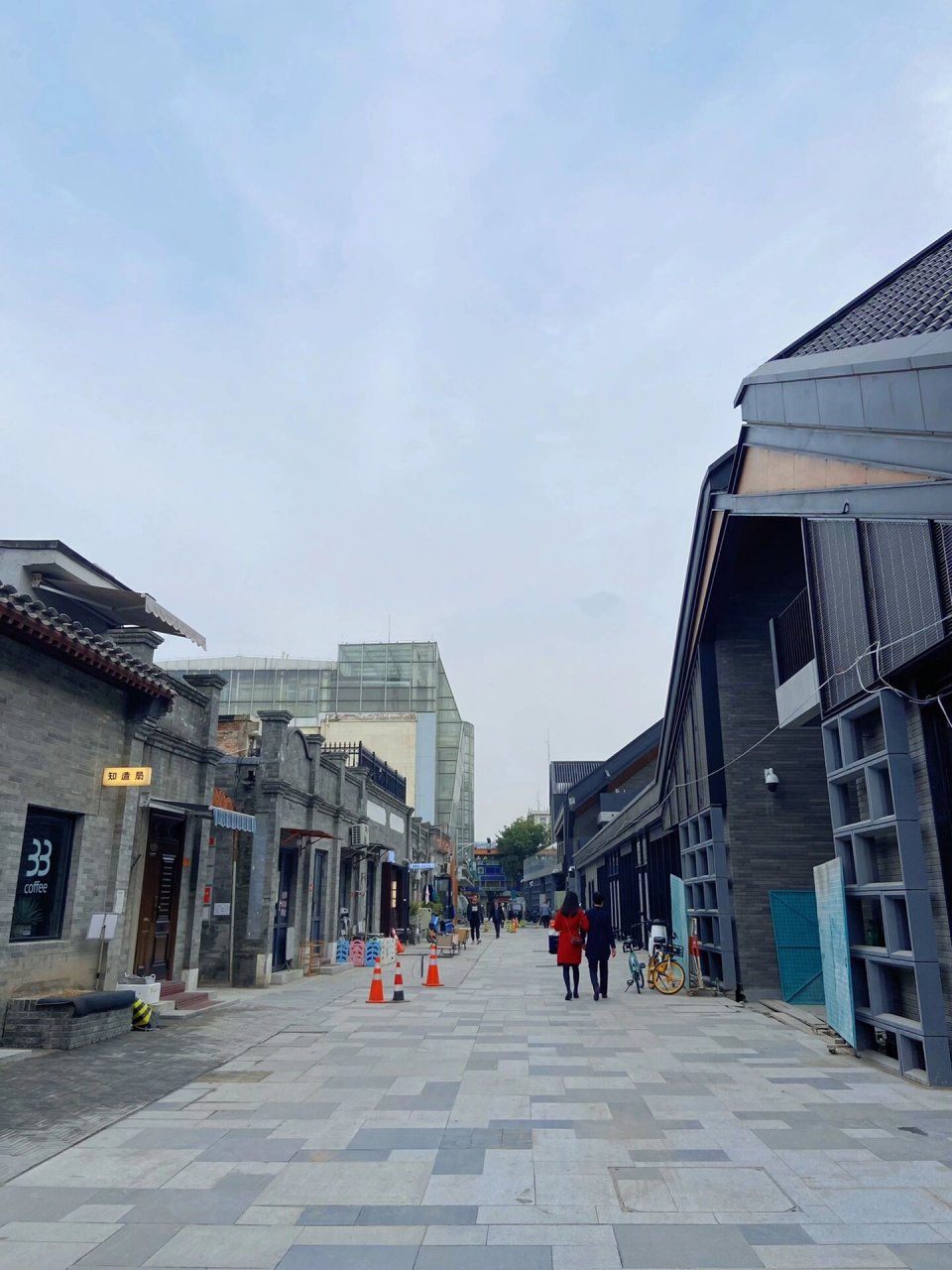 即将建完7515期待新的北京东四隆福寺街 北京东四的隆福寺街,经过