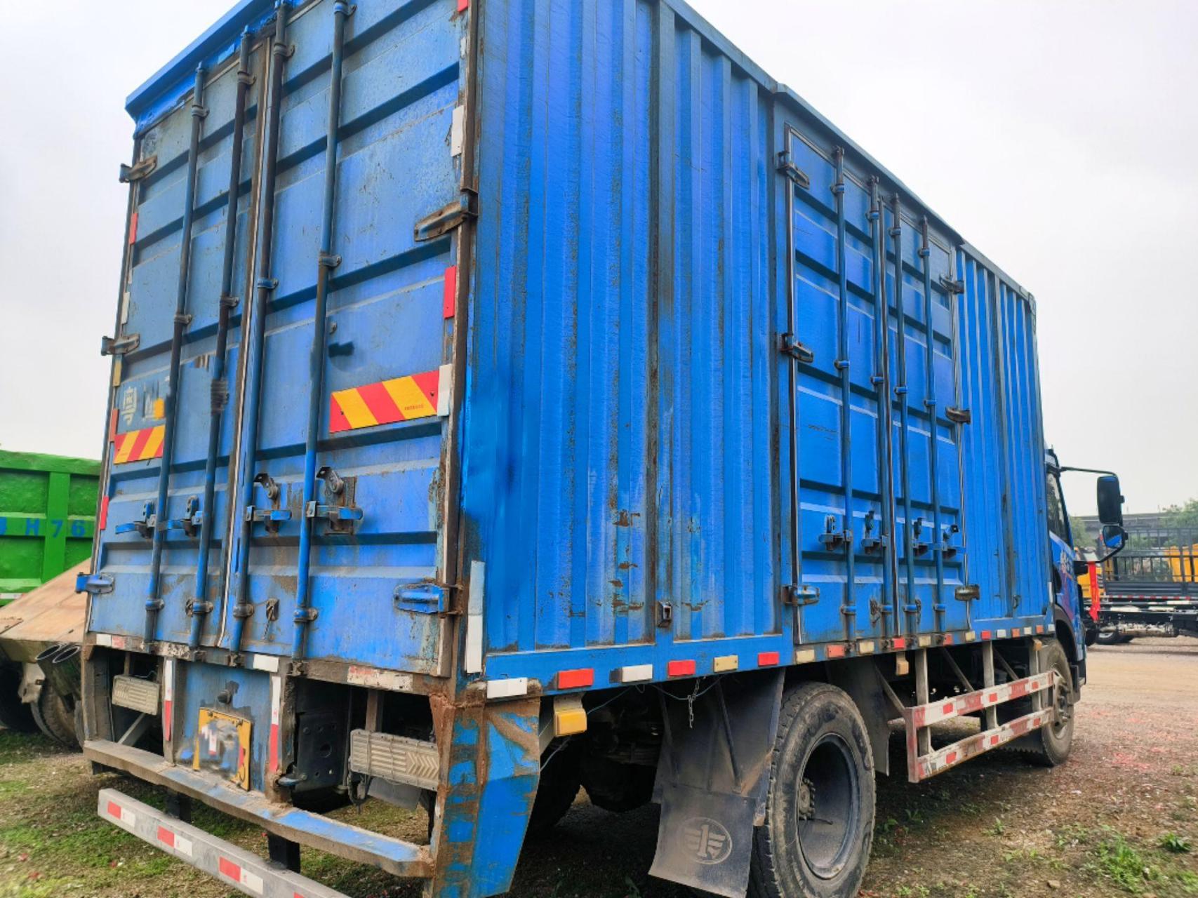 精品解放5.4米厢式货车.20年1月,5.