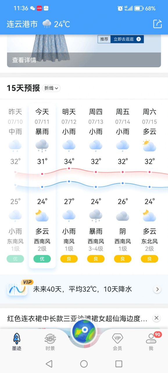 连云港的天气 连云港的小伙伴们,你们那还在下大雨吗?